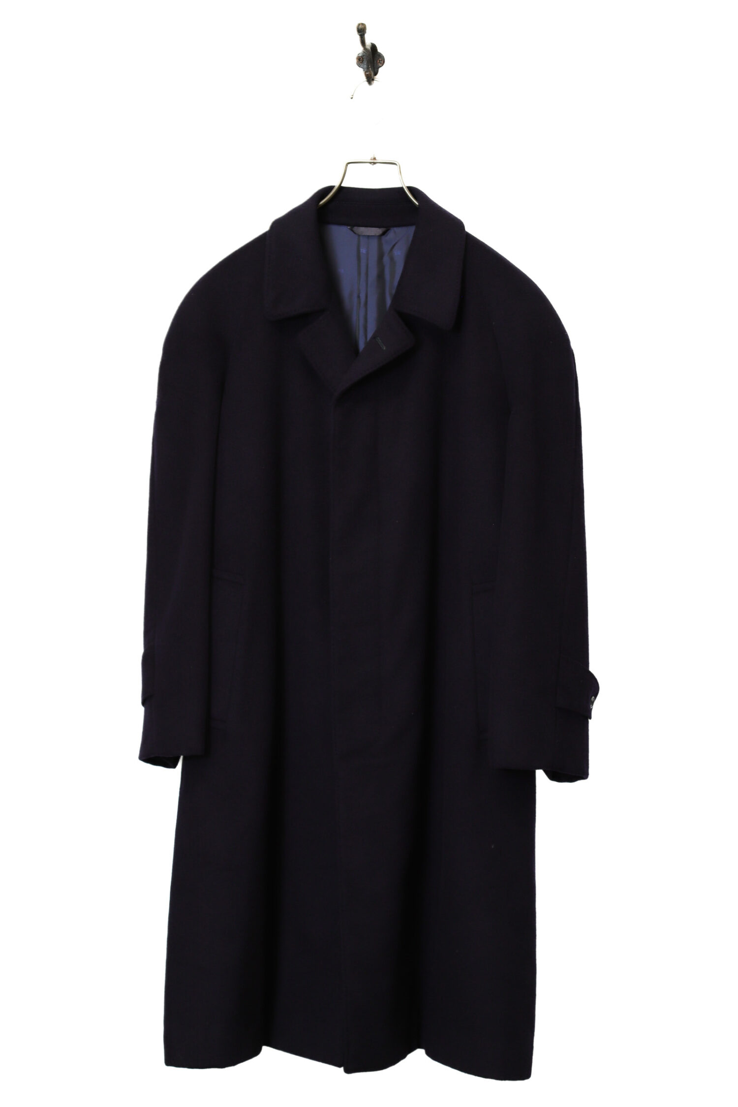 USED CASHMERE CHESTER COAT/L