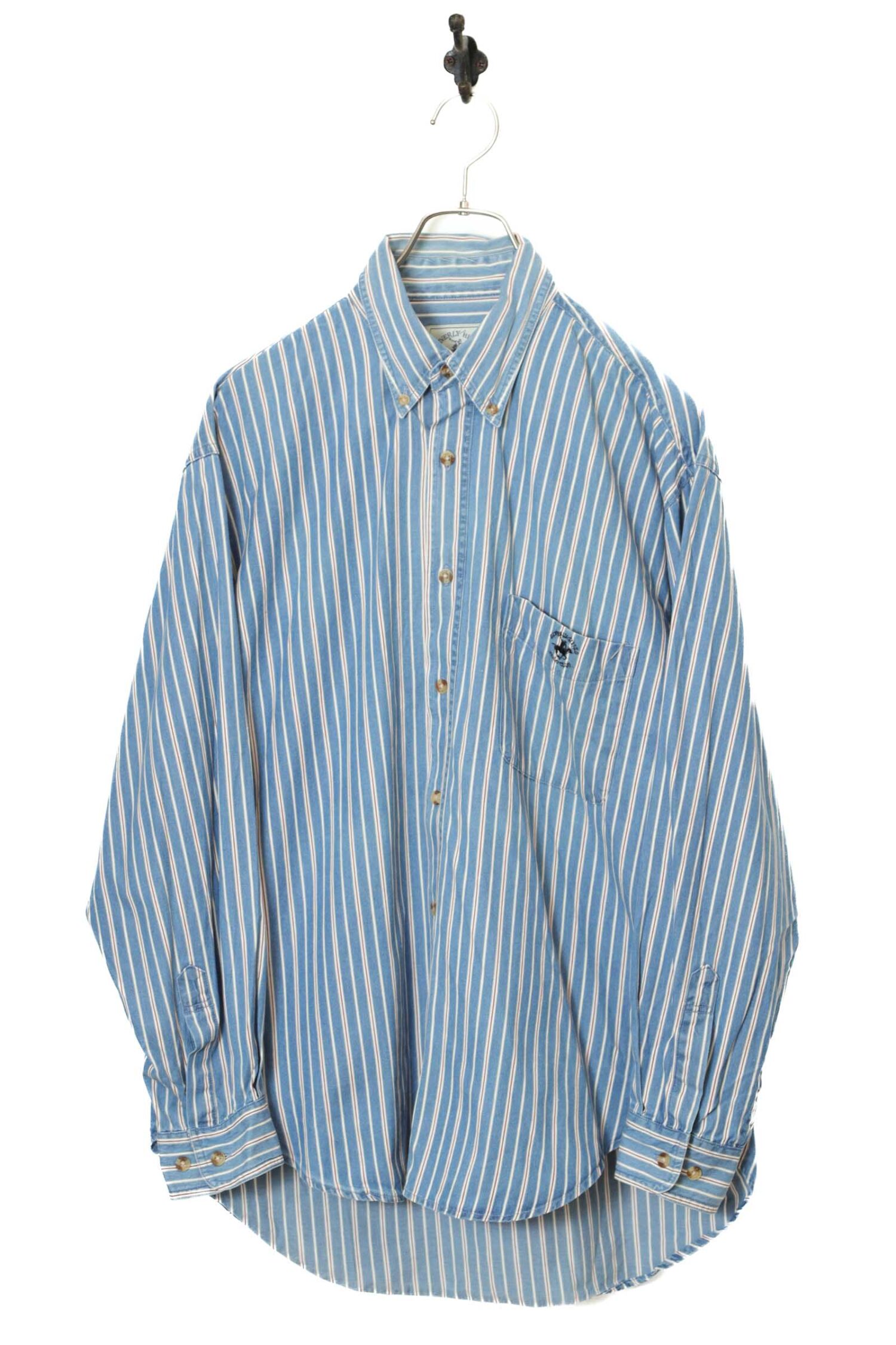 USED STRIPE SHIRT/L