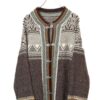 VINTAGE KNITTED CARDIGAN/XL