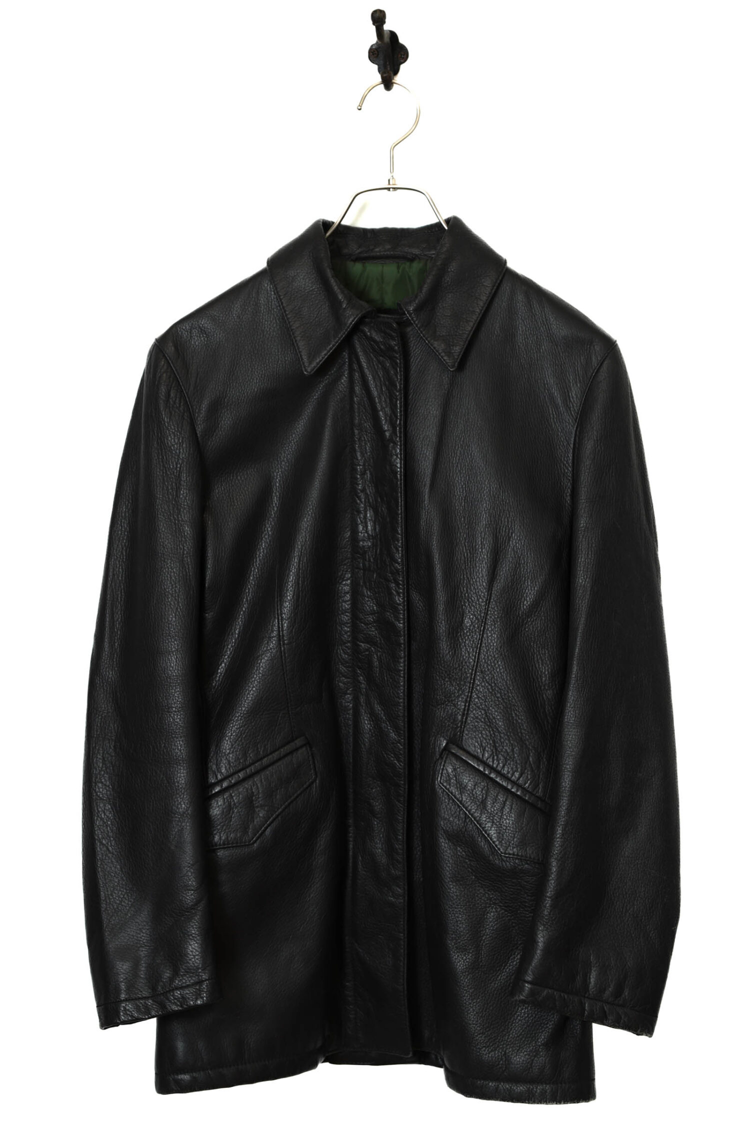 USED VERA PELLE LEATHER JACKET/S