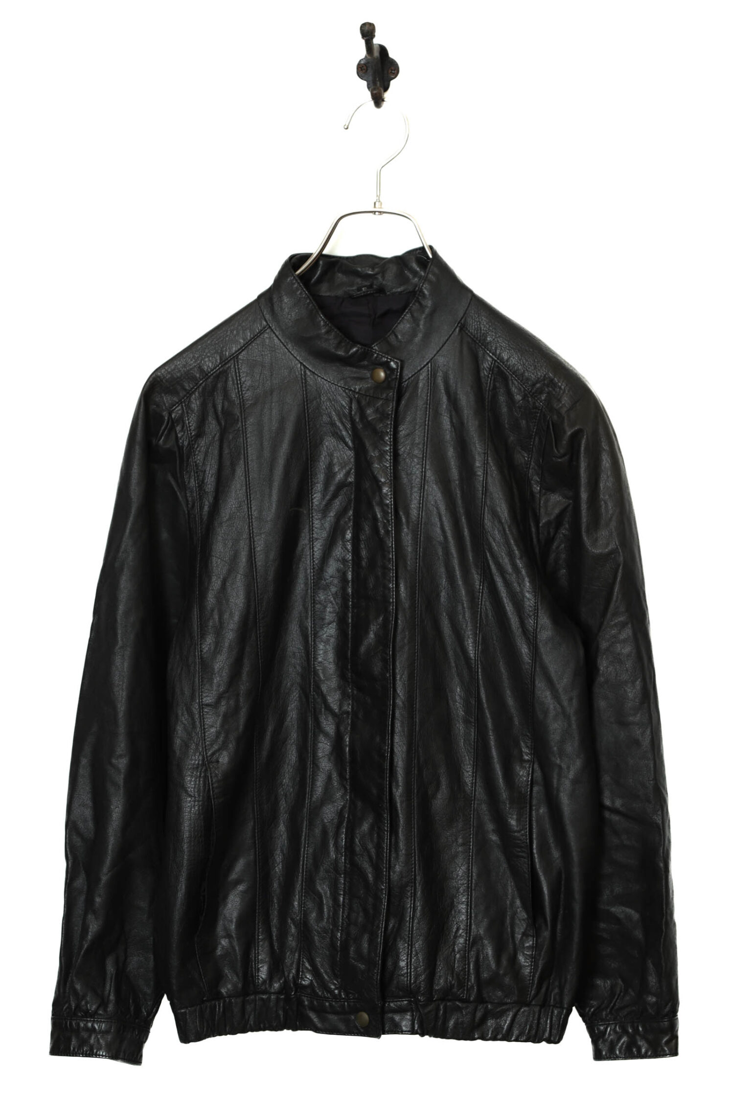 VINTAGE COW LEATHER JACKET/M