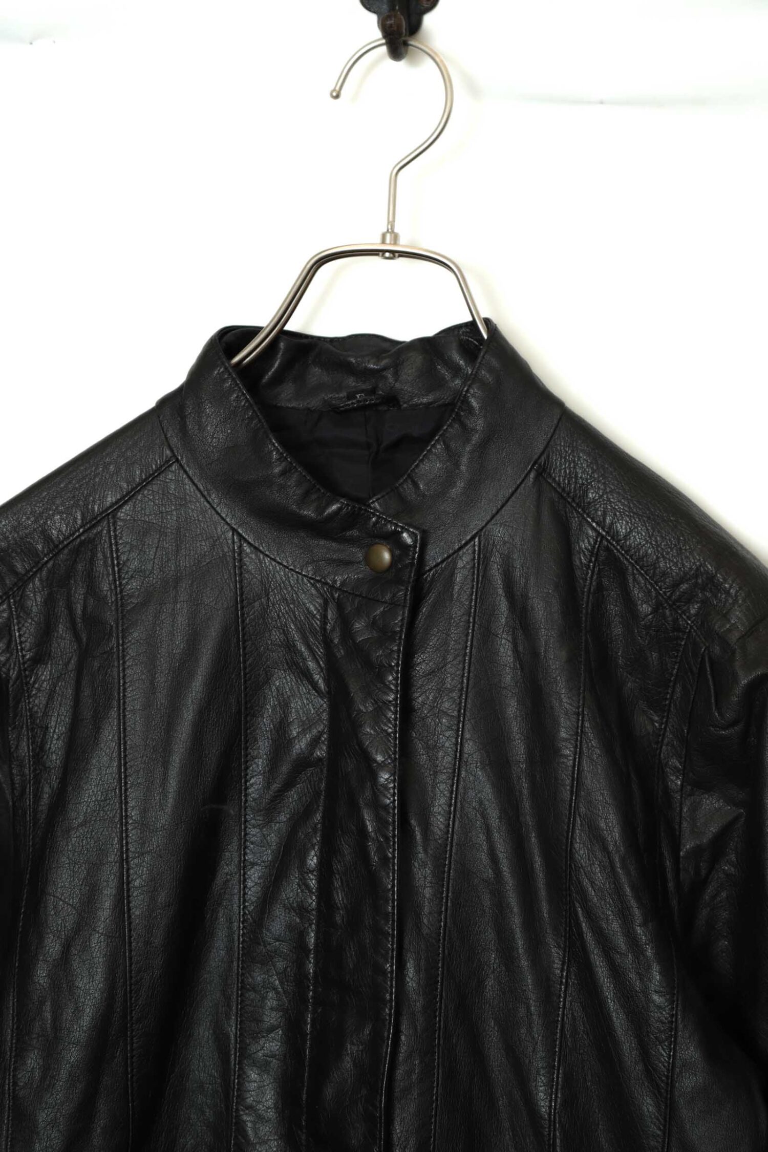 Alternative view of VINTAGE COW LEATHER JACKET/M