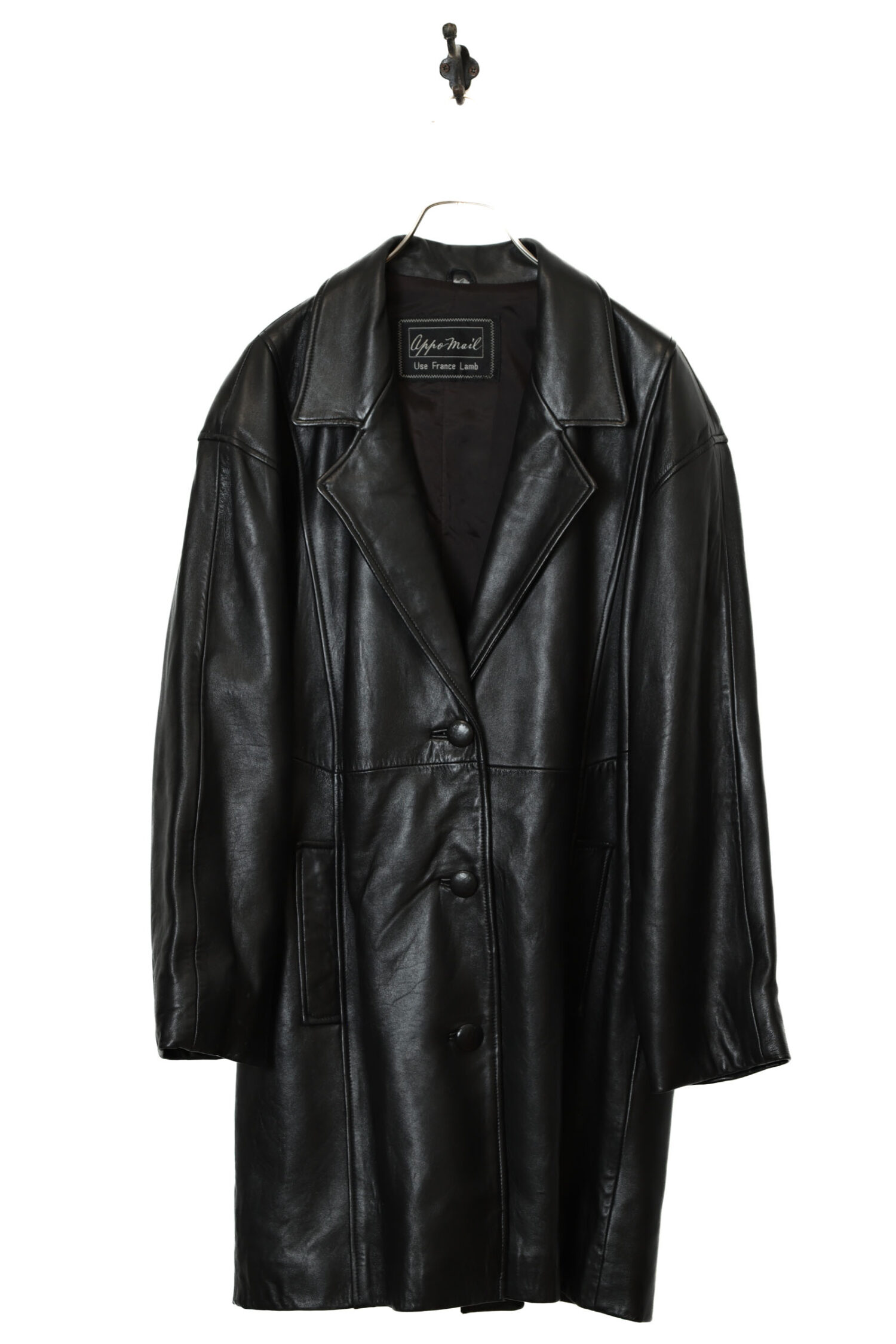 VINTAGE LAMB LEATHER JACKET/M