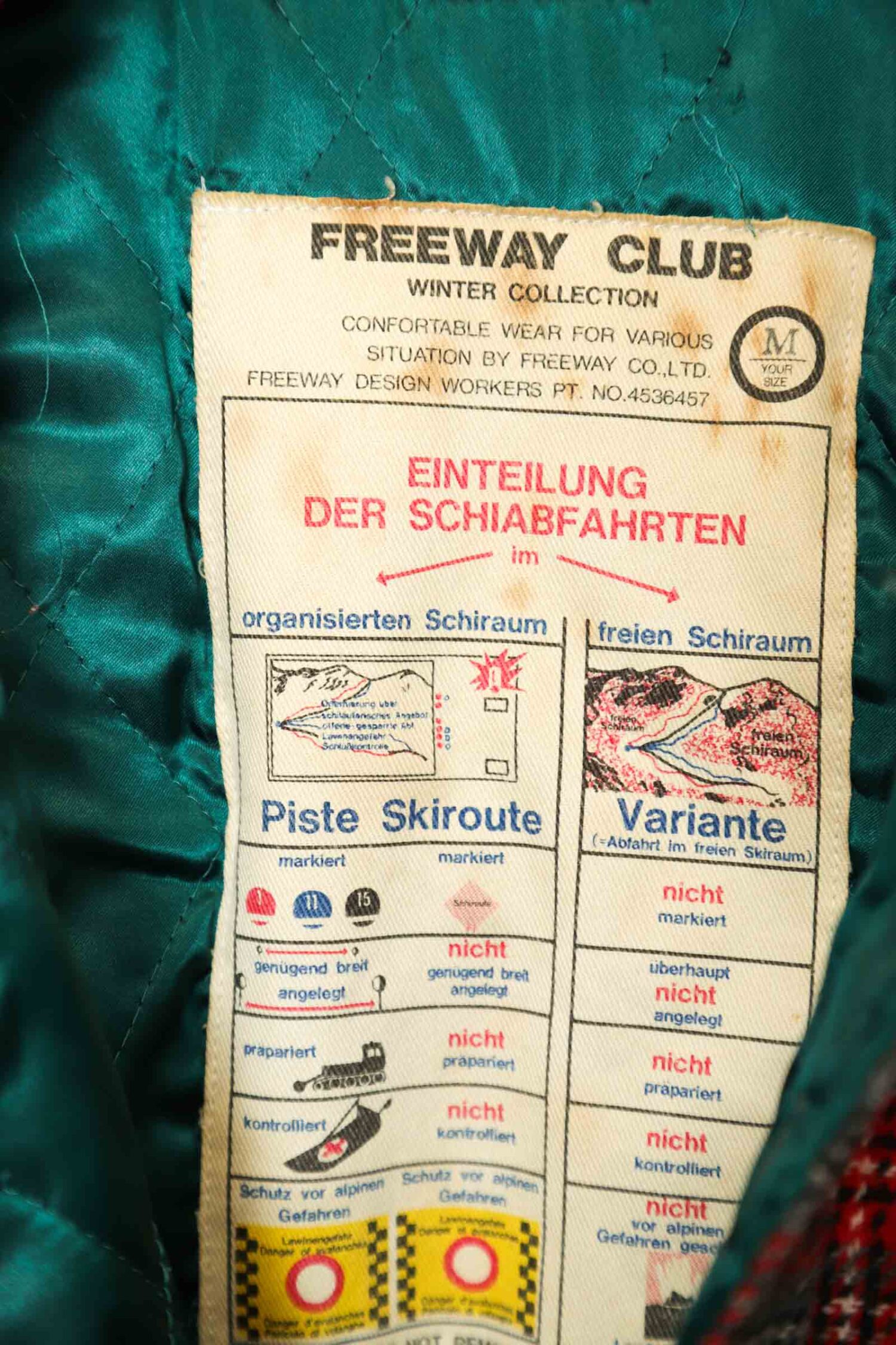 Alternative view of VINTAGE WOOL CHECK PATTERN CPO JACKET/ L