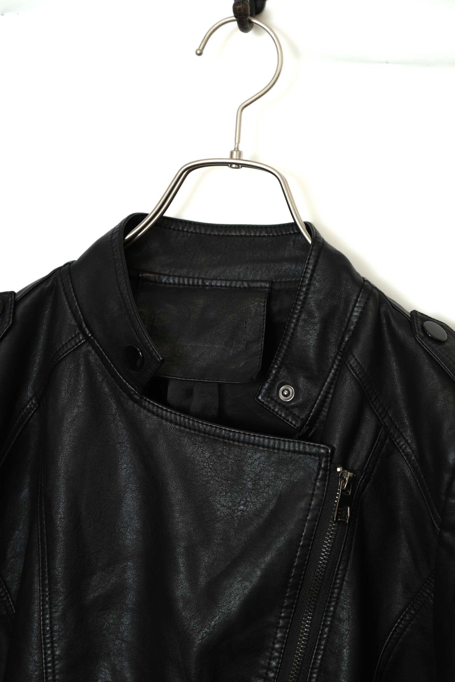 Alternative view of VINTAGE LEATHER RIDERS JACKET/S