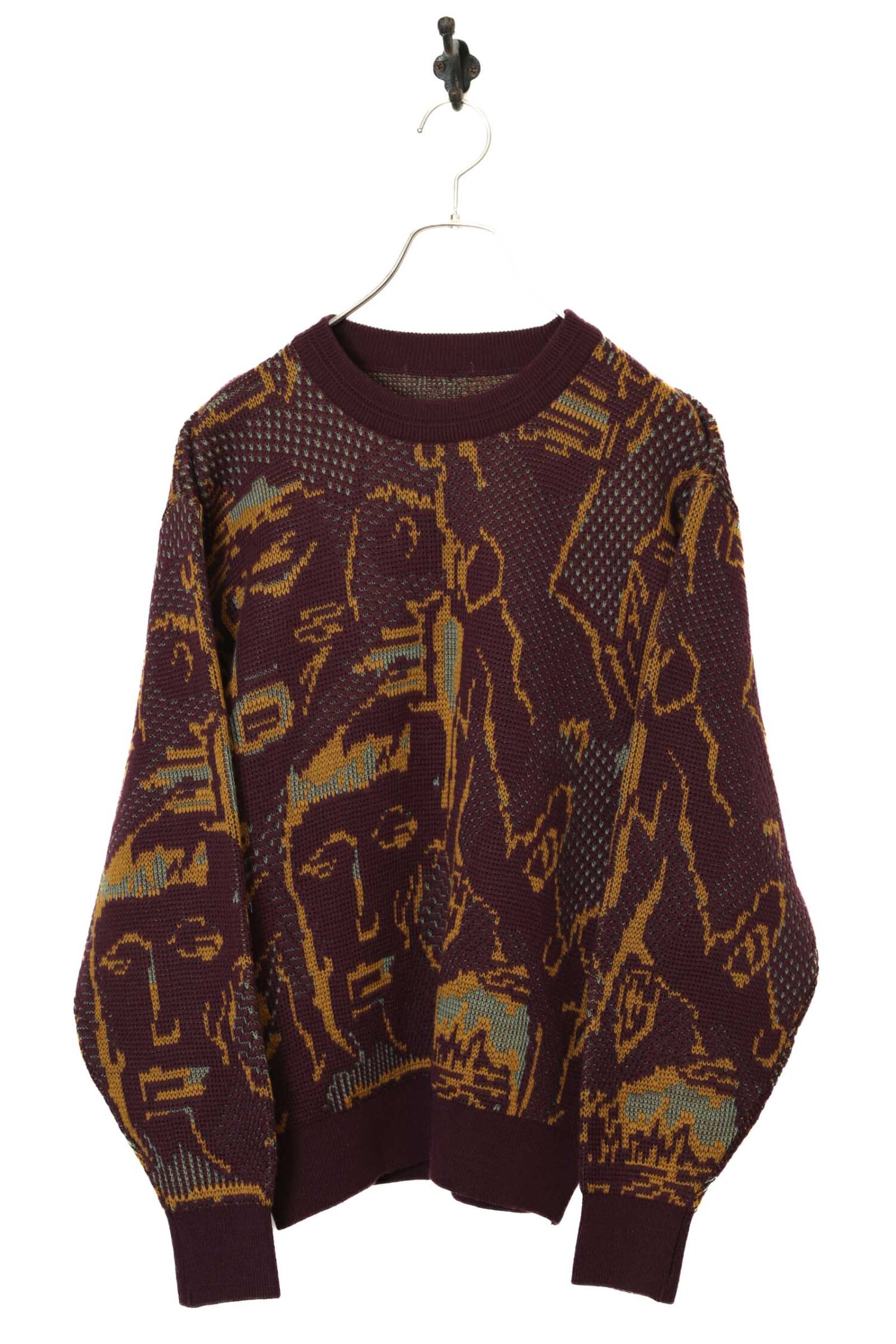 VINTAGE KNITTED SWEATER/L