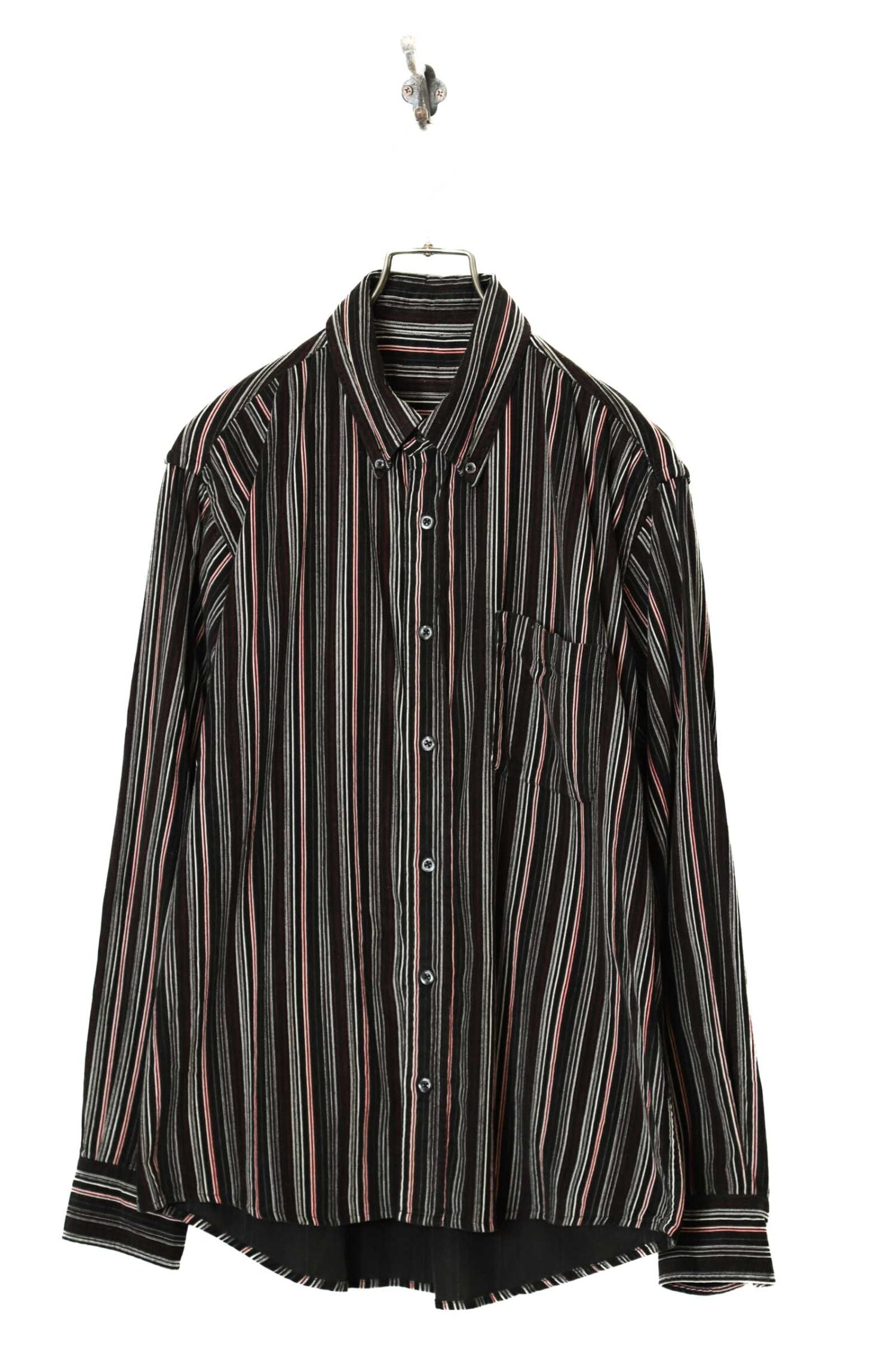 VINTAGE STRIPE CORDUROY SHIRT/L