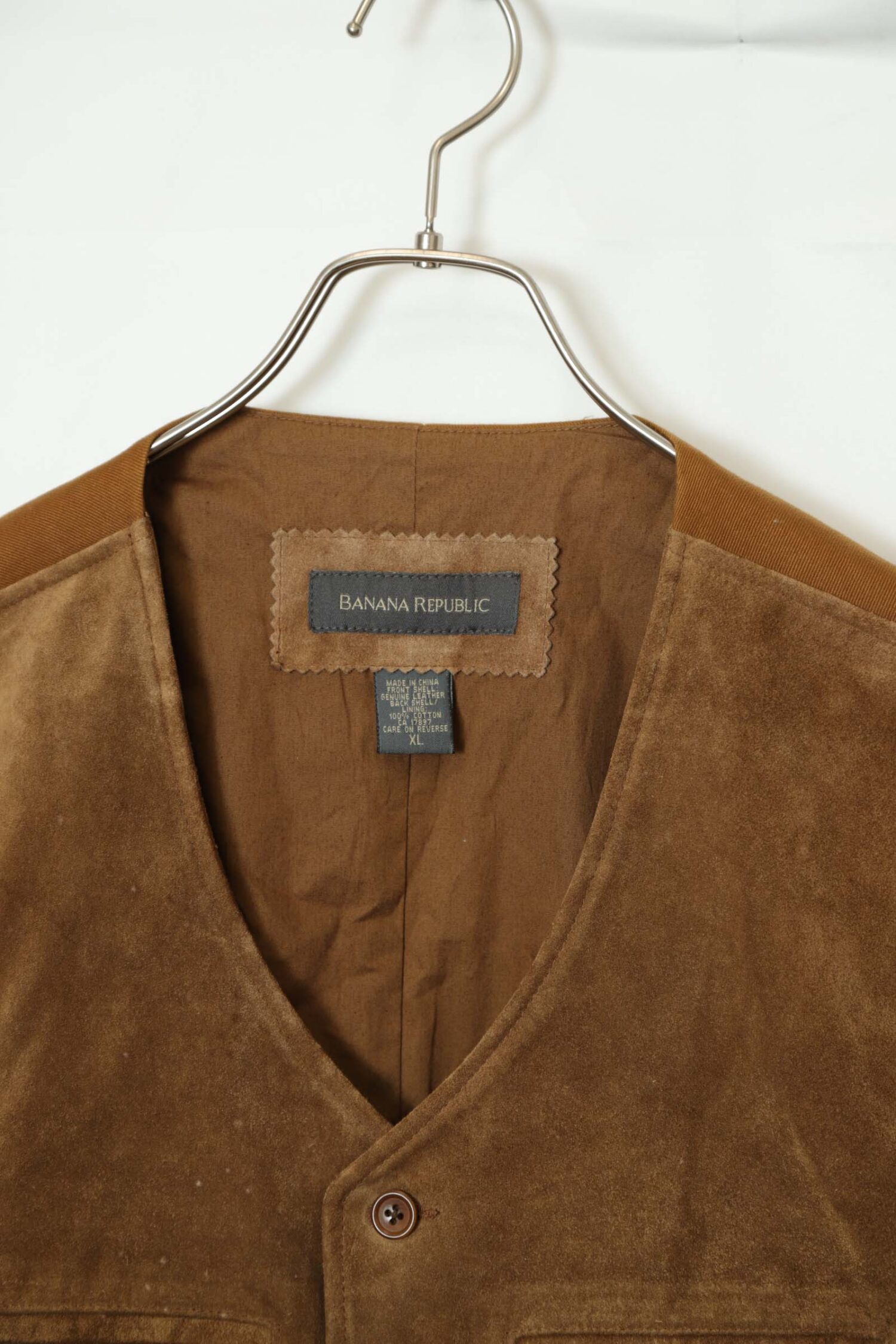 Alternative view of USED BANANA REPUBLIC SUEDE VEST/L