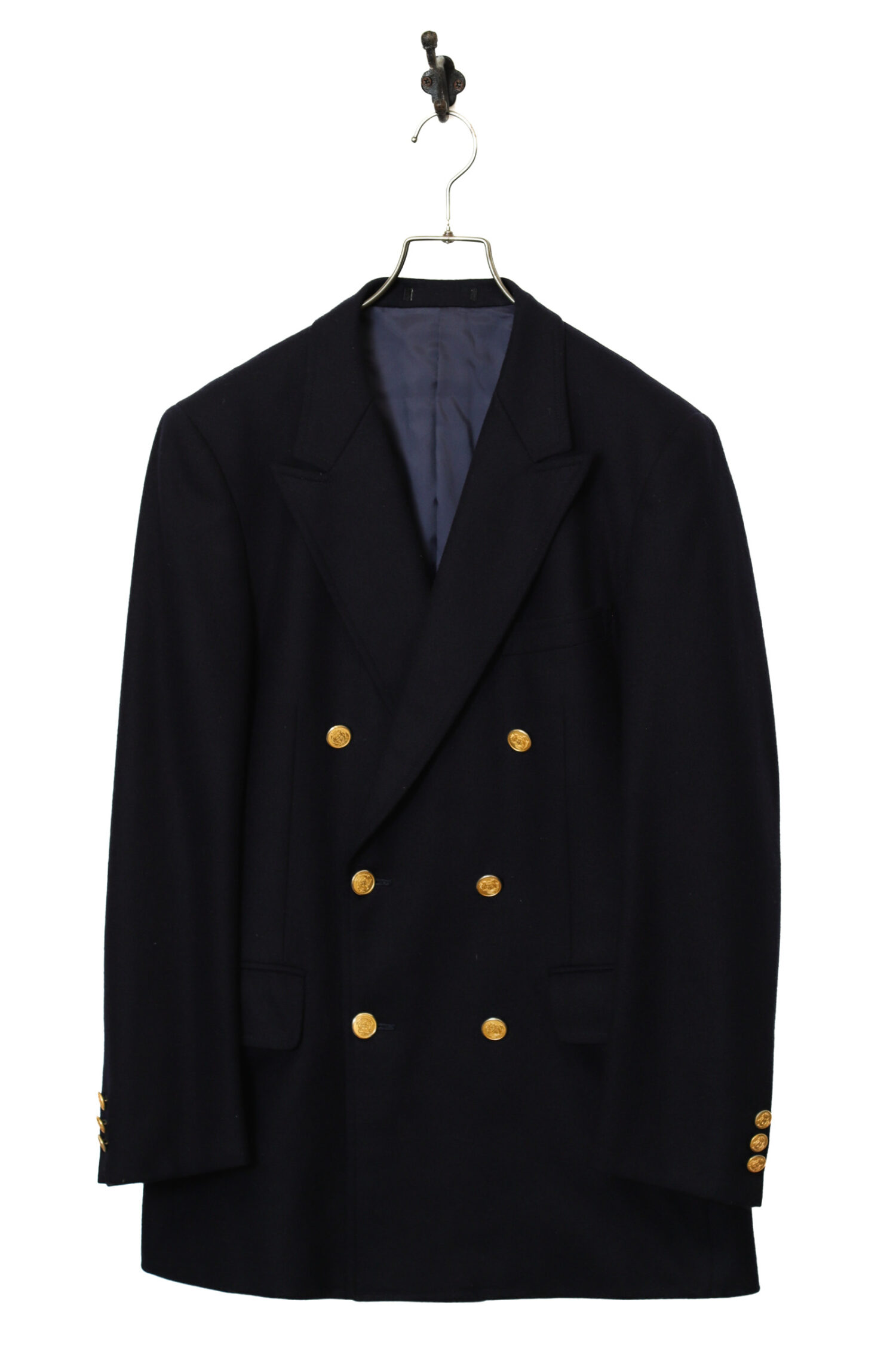 VINTAGE WOOL DOUBLE TAILORED JACKET/M