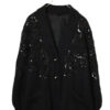 VINTAGE DESIGN KNITED CARDIGAN/L