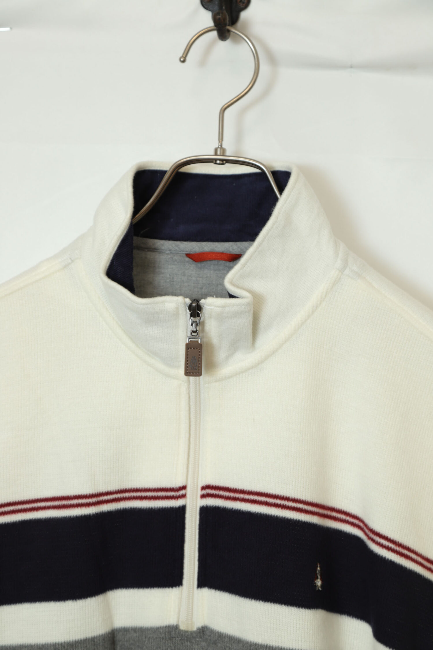 Alternative view of VINTAGE HALF ZIP SWEATER/L