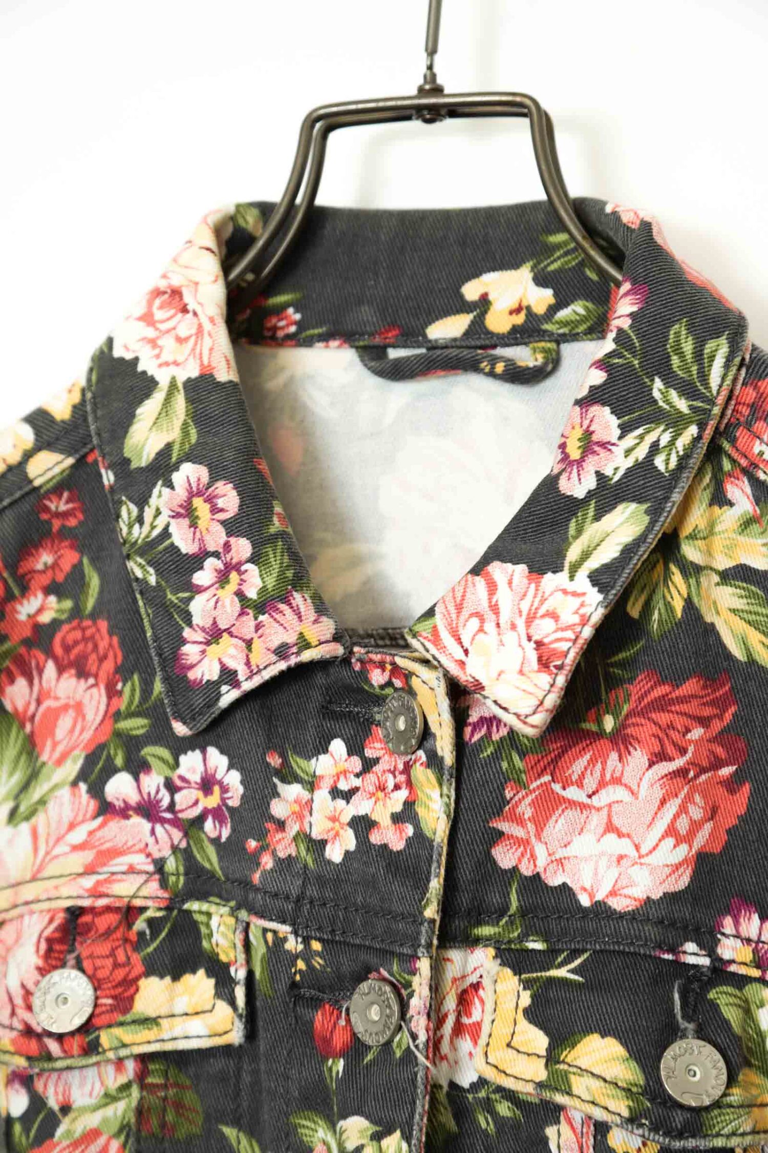 Alternative view of USED FLOWER PRINTED JACKET/M