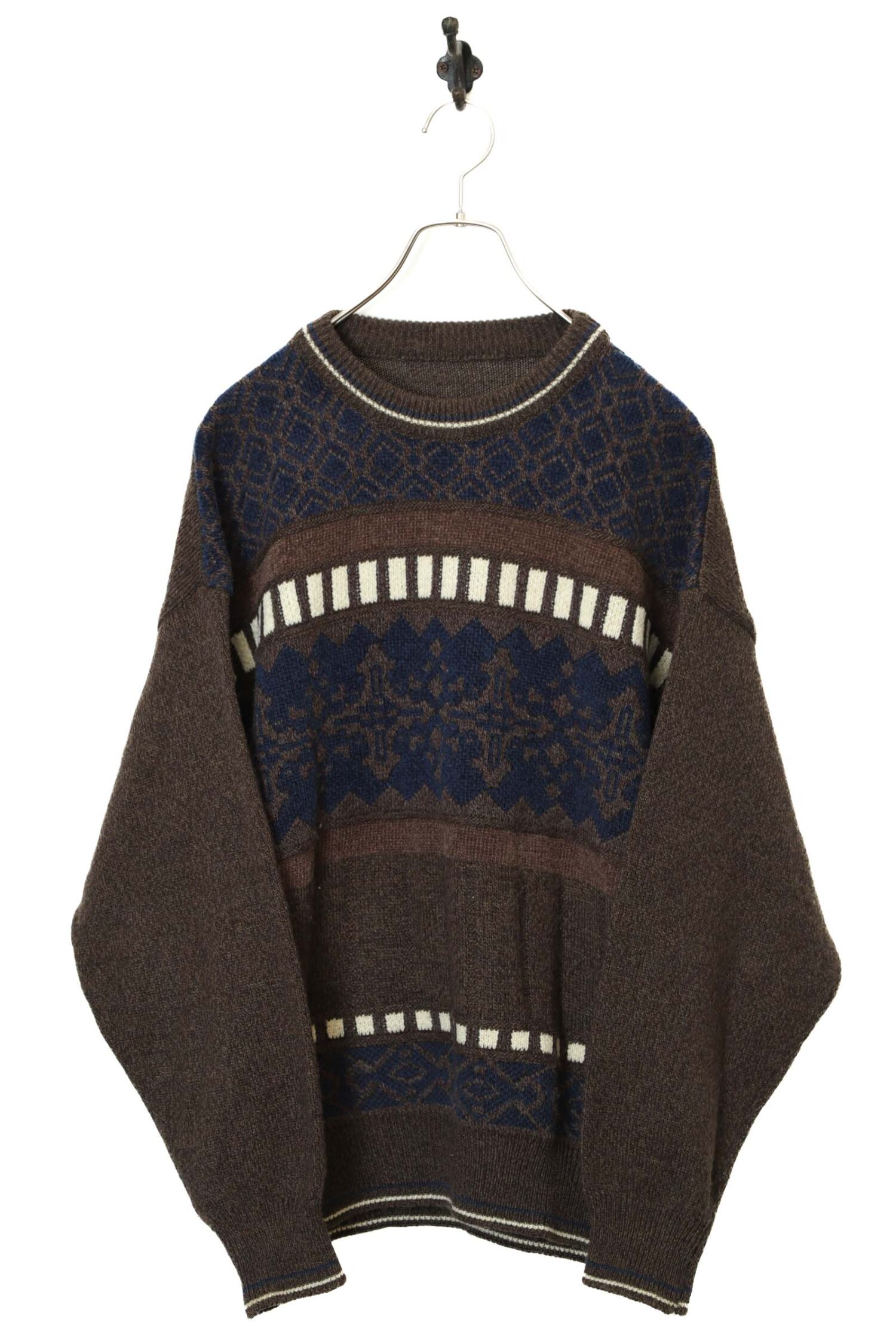 VINTAGE KNITTED SWEATER/XL