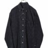 USED CORDUROY CHECK PATTERN SHIRT/XL