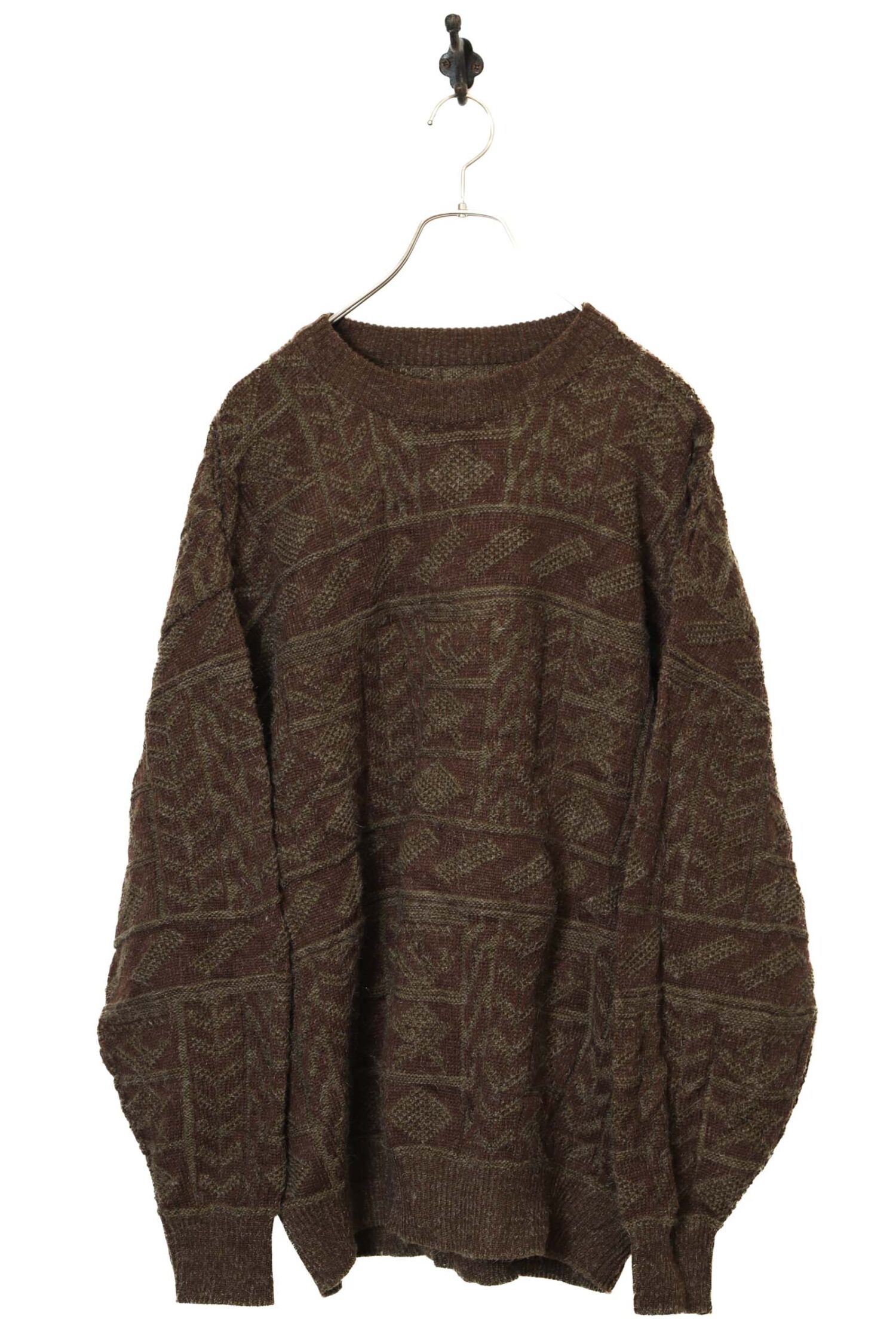 VINTAGE KNITTED SWEATER/XL