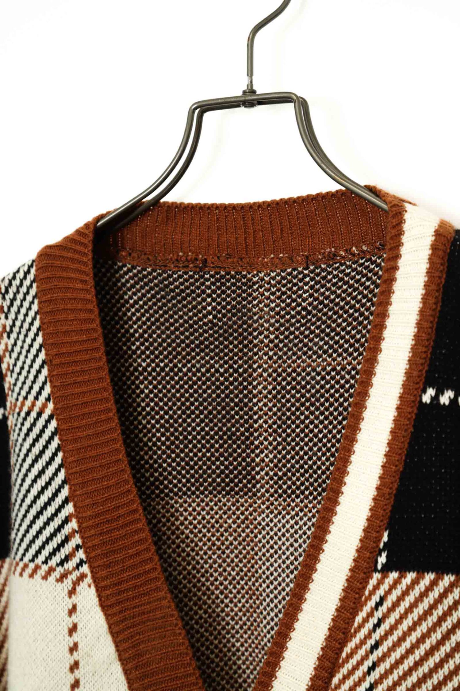 Alternative view of VINTAGE KNITTED CARDIGAN/XL