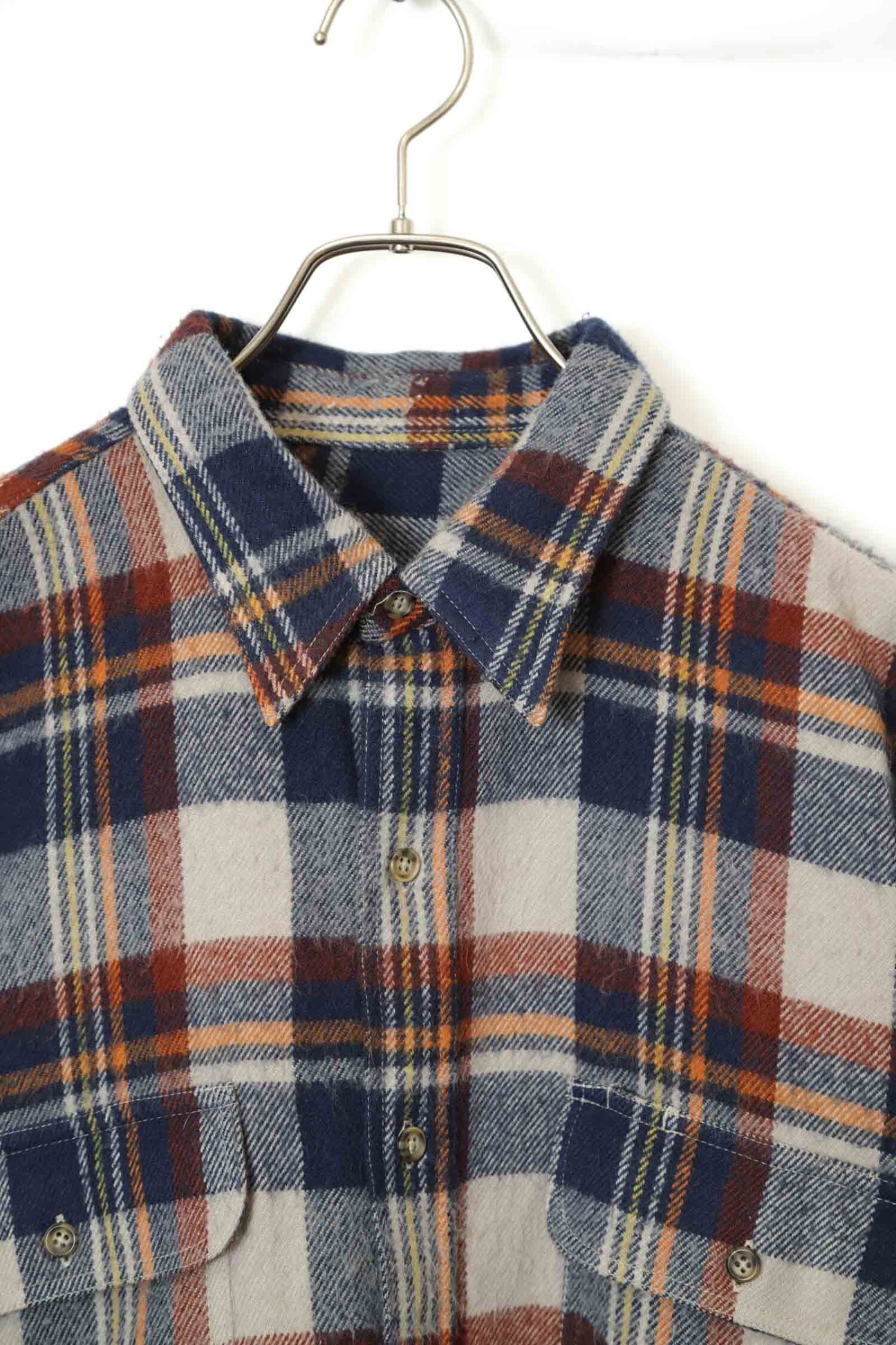 Alternative view of VINTAGE WOOL CHECK PATTERN SHIRT/L