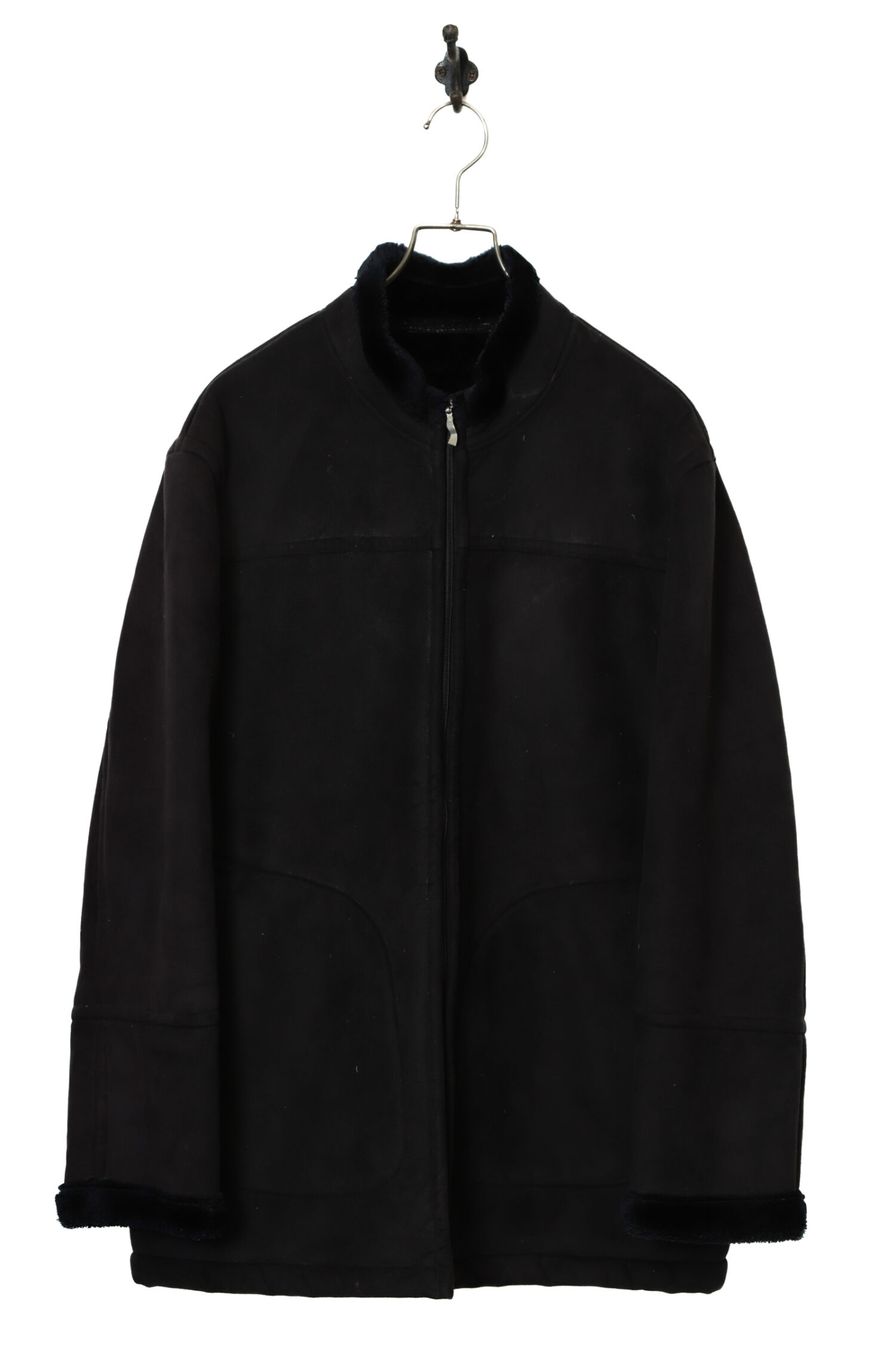 VINTAGE FAKE MOUTON BOA JACKET/L