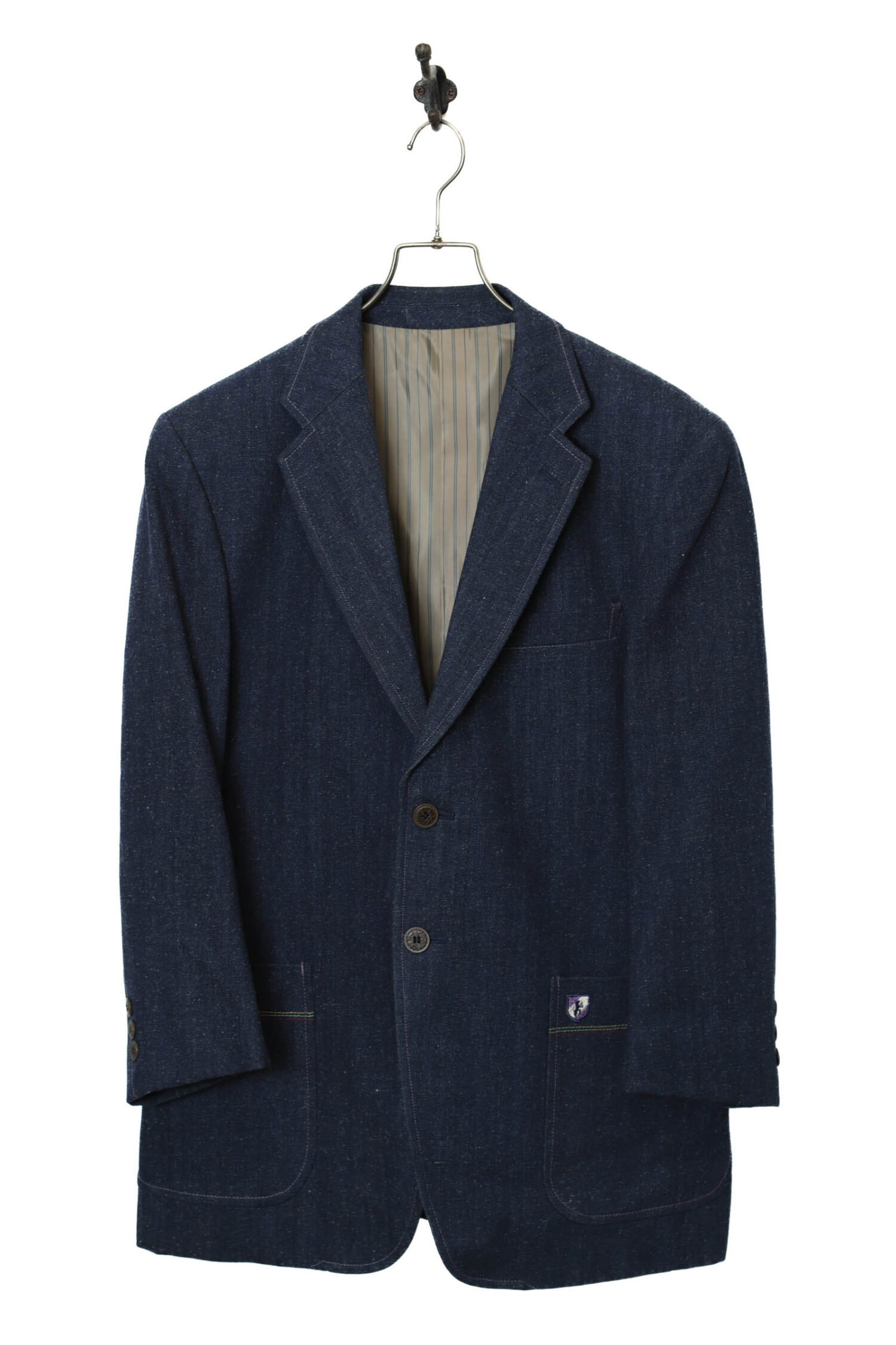 VINTAGE DENIM TAILORED JAKCET/L