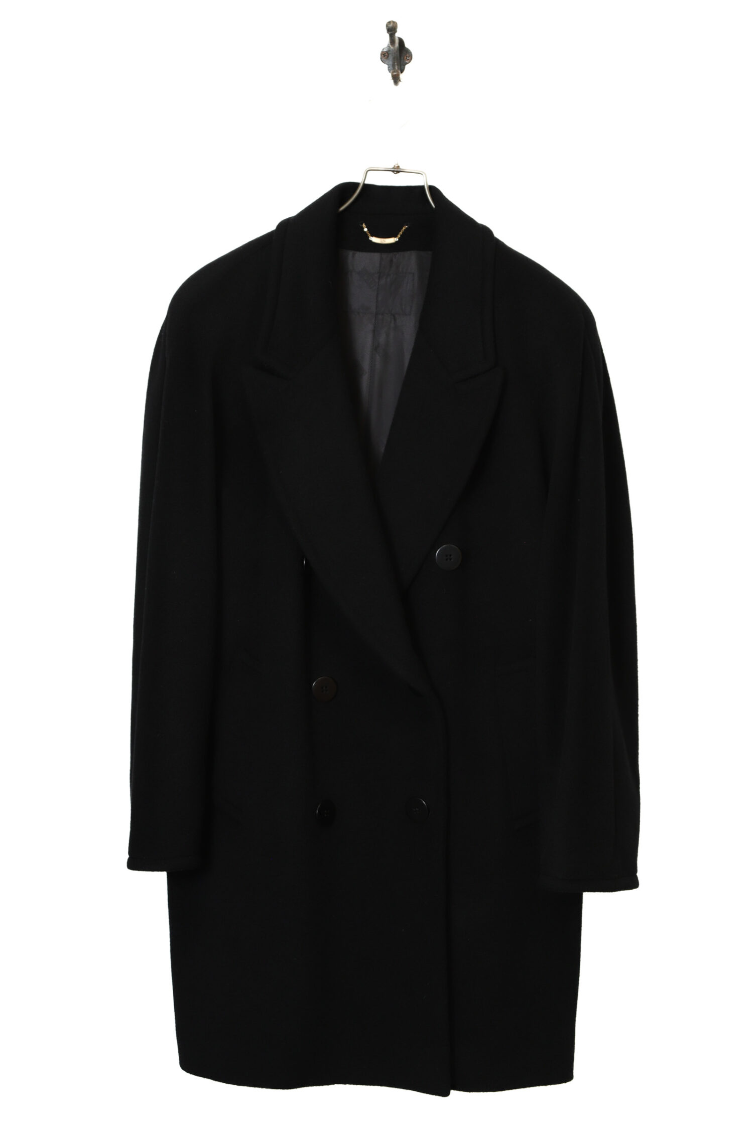USED CASHMERE WOOL COAT/XL