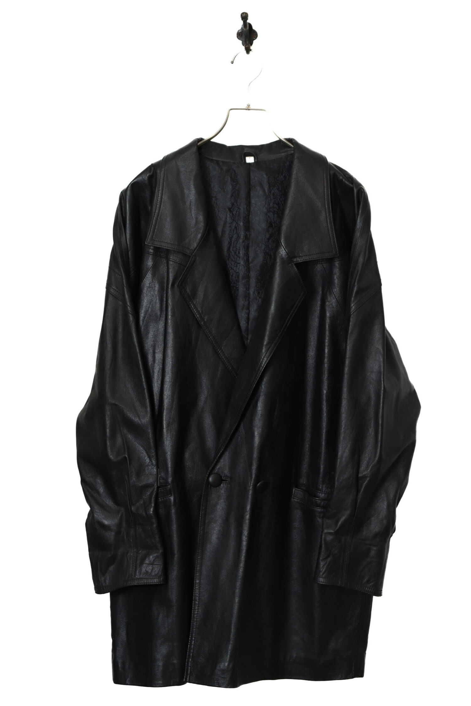 ジャケット・アウター vintage real leather long chester coat VINTAGE CHESTER COAT/L | 古着屋FERANTRACING【公式】|東京 高円寺