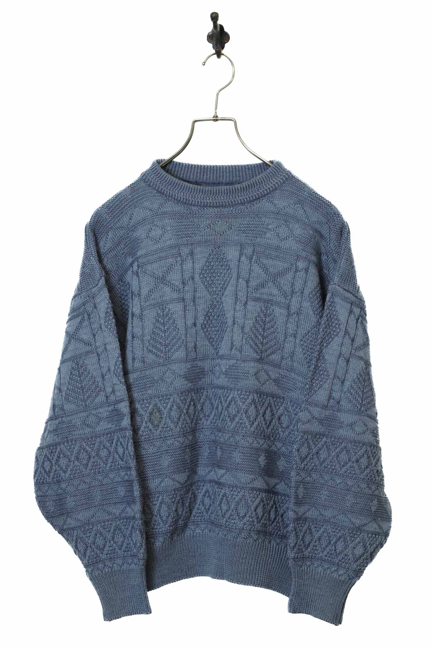 VINTAGE KNITTED SWEATER/XL