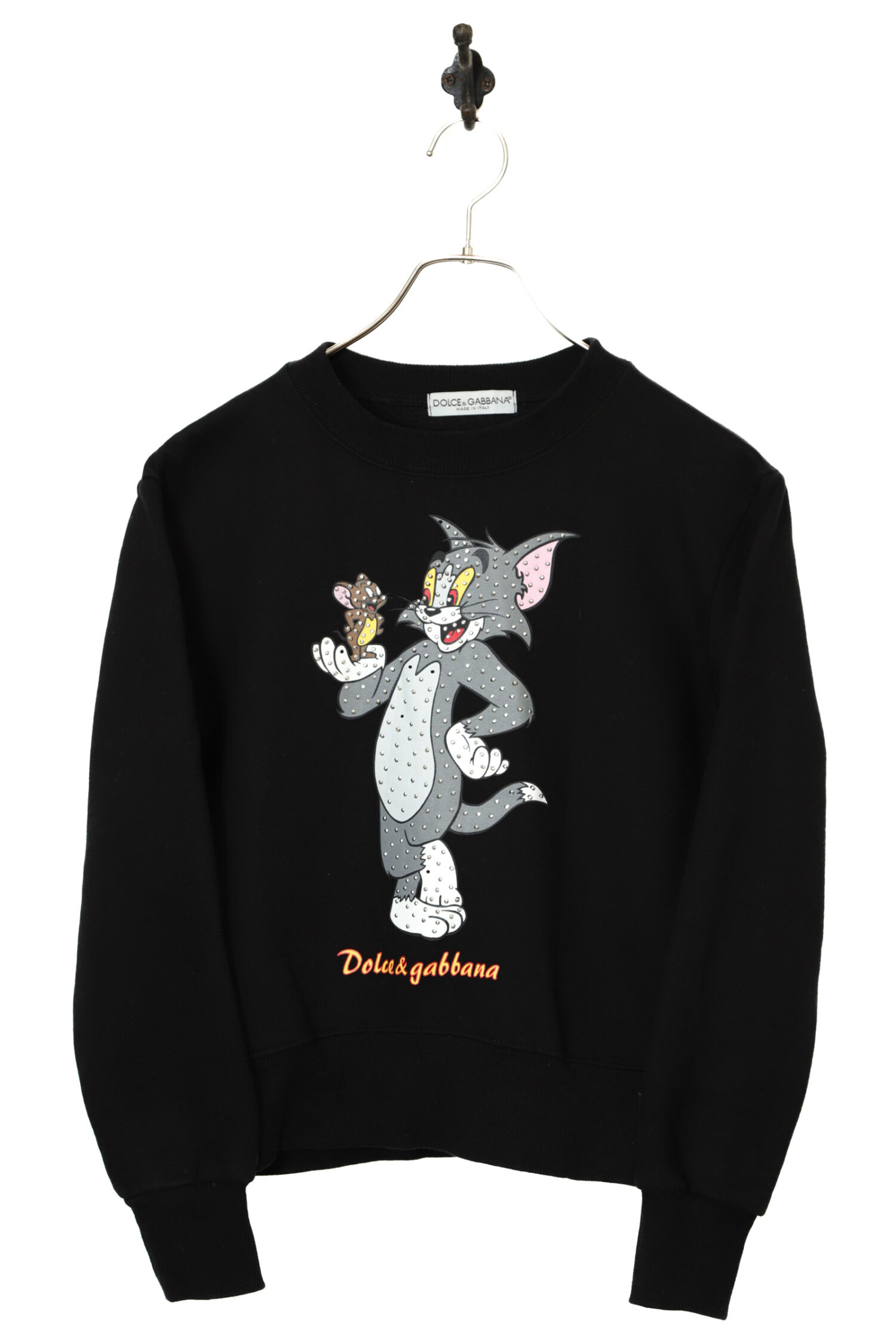 USED DOLCE&GABBANA PRINTED SWEAT SHIRT/S