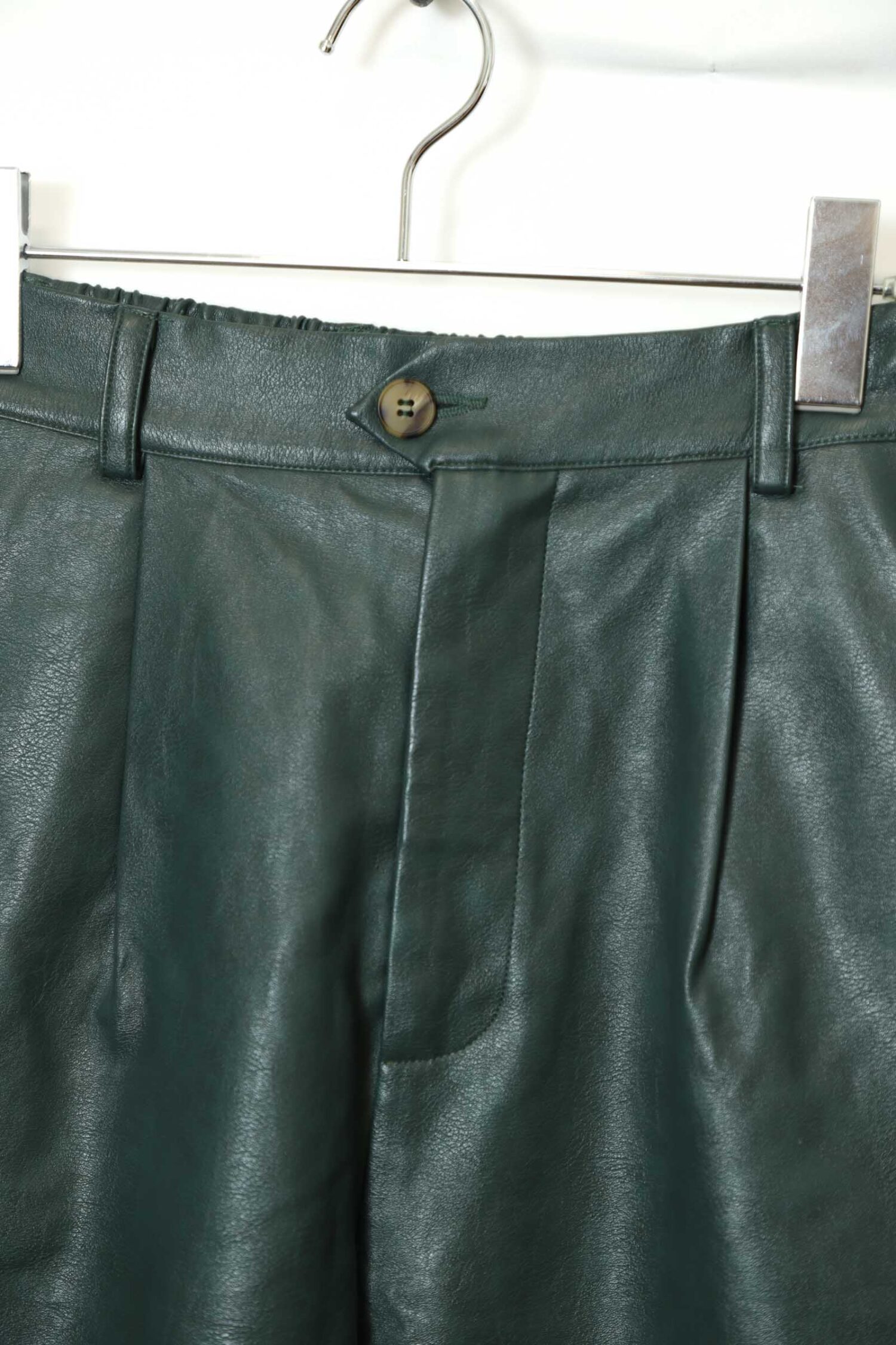 Alternative view of VINTAGE FAKE LEATHER PANTS/W70
