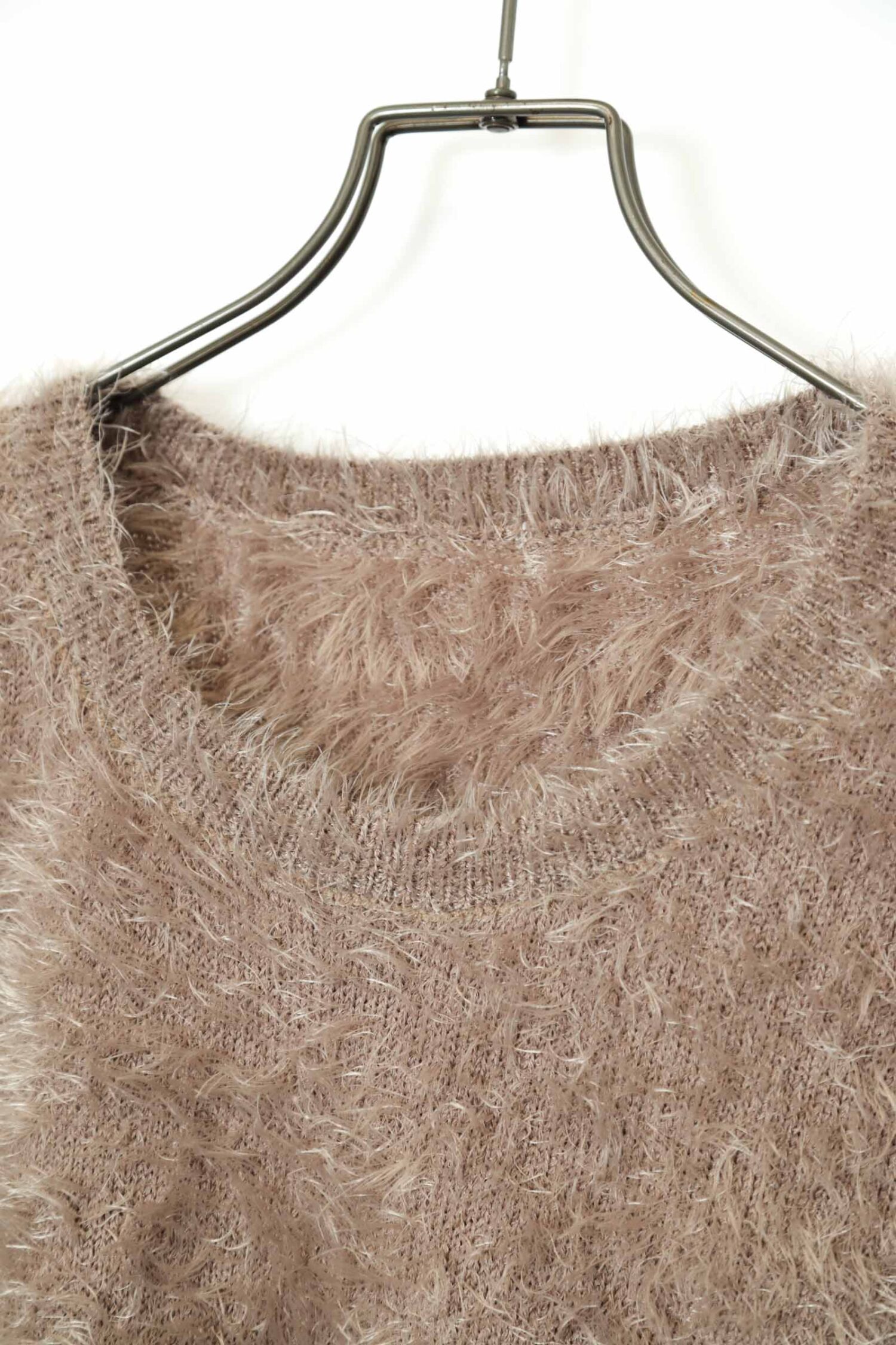 Alternative view of VINTAGE SHAGGY KNITED SWEATER/L