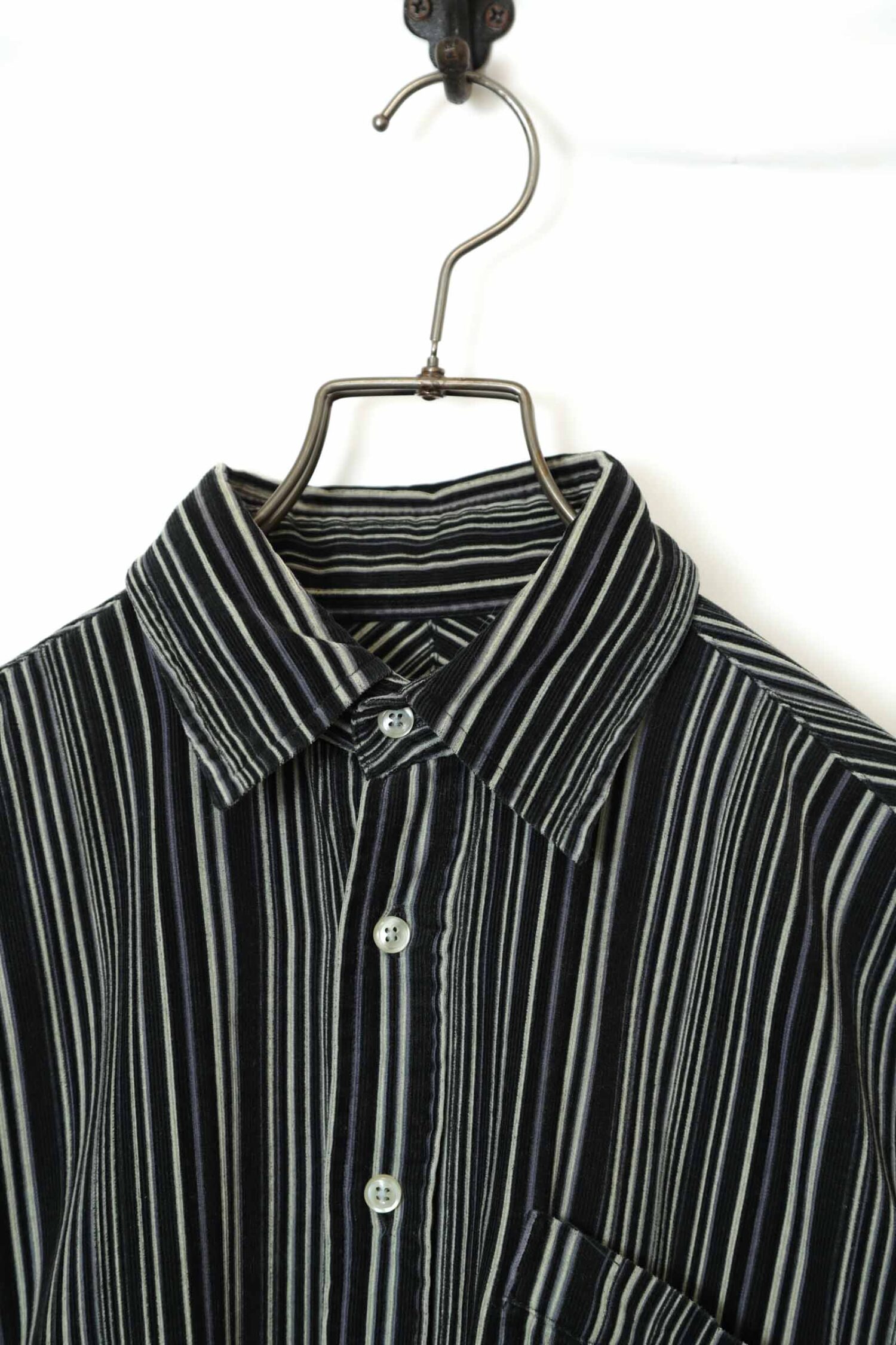 Alternative view of VINTAGE CORDUROY STARIPE SHIRT/M