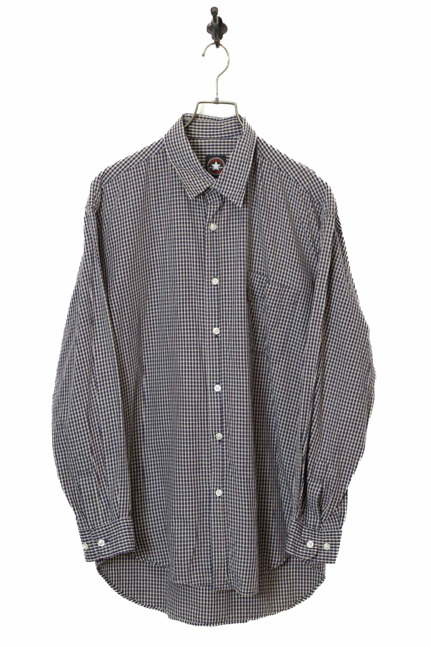USED CONVERSE CHECK SHIRT/L