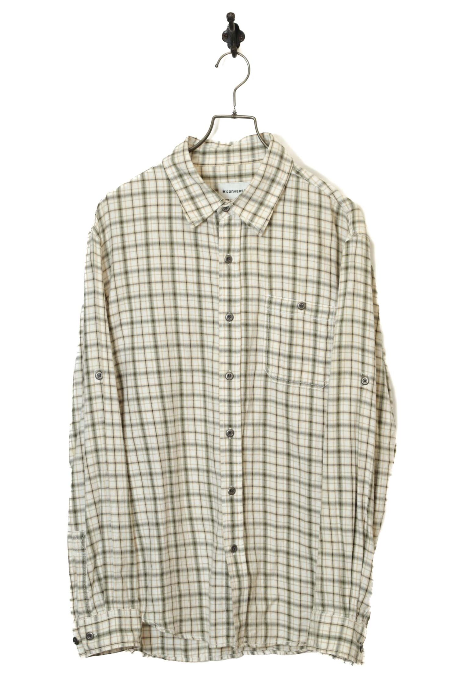 USED CONVERSE CHECK SHIRT/L