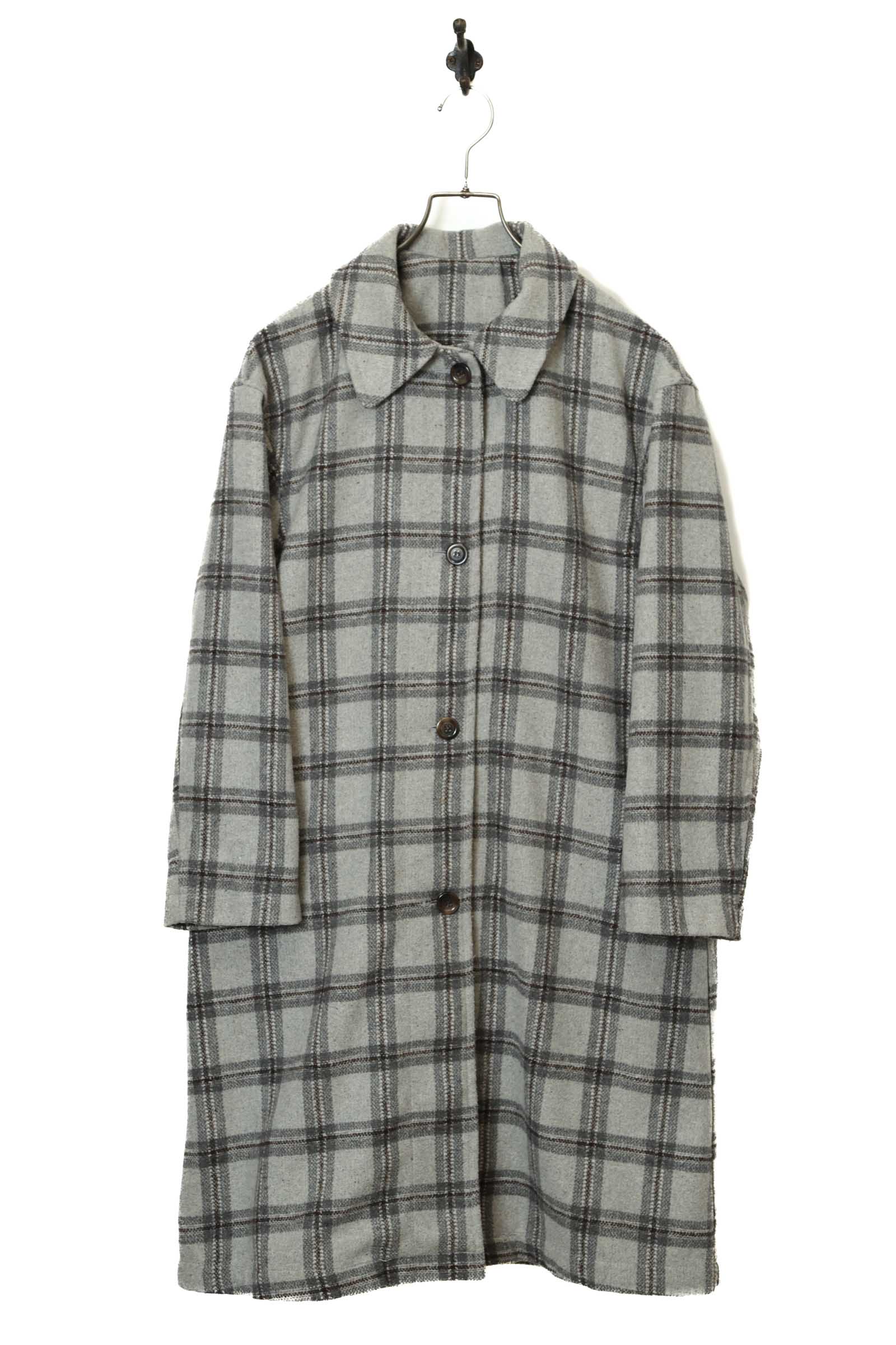 AtelierGG☆新品未使用 ヴィンテージチェック VINTAGE CHECK COAT/M | 古着屋FERANTRACING【公式】|東京 高円寺