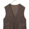 VINTAGE KNITTED VEST/M