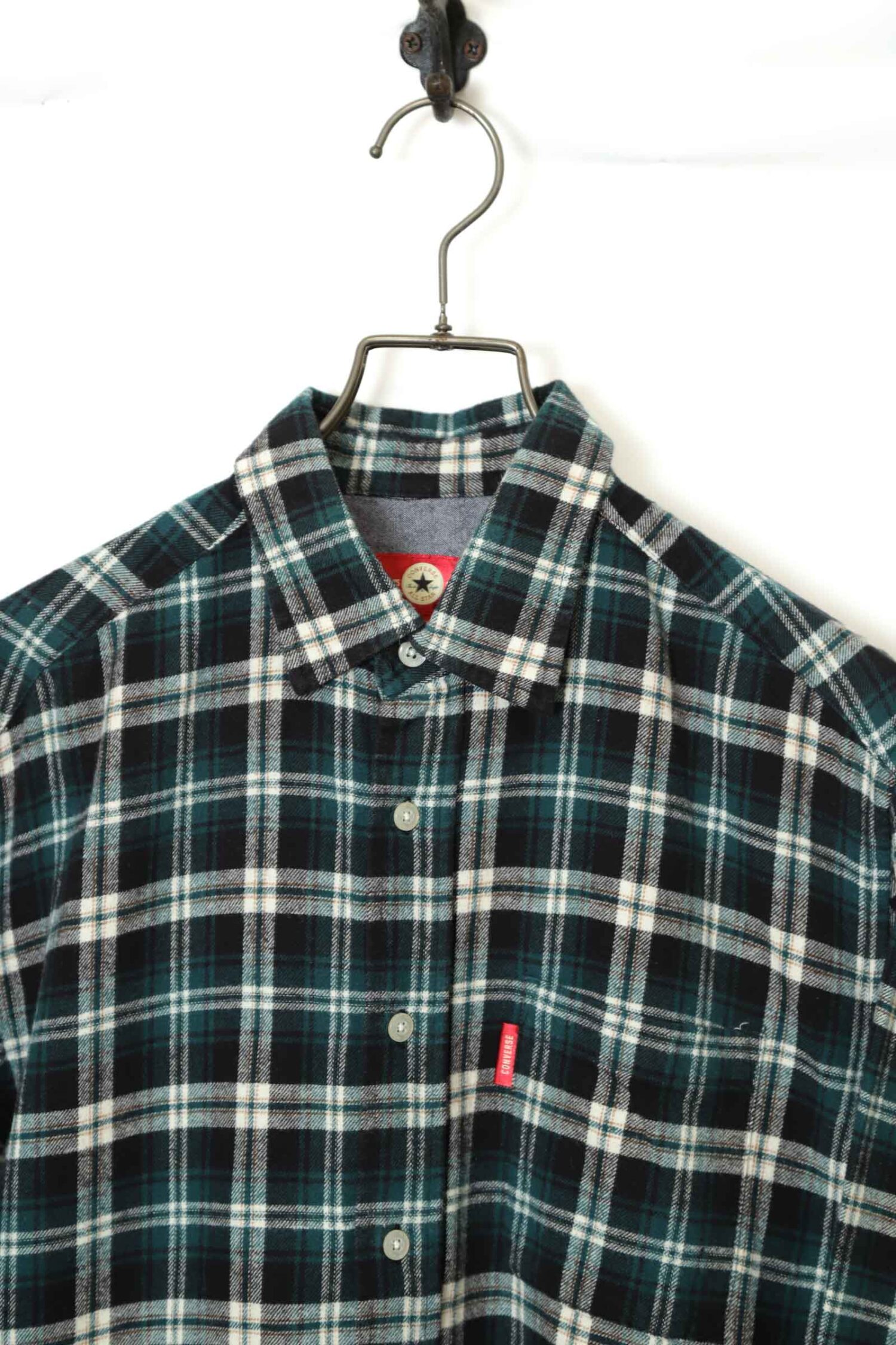 Alternative view of USED CONVERSE CHECK SHIRT/M