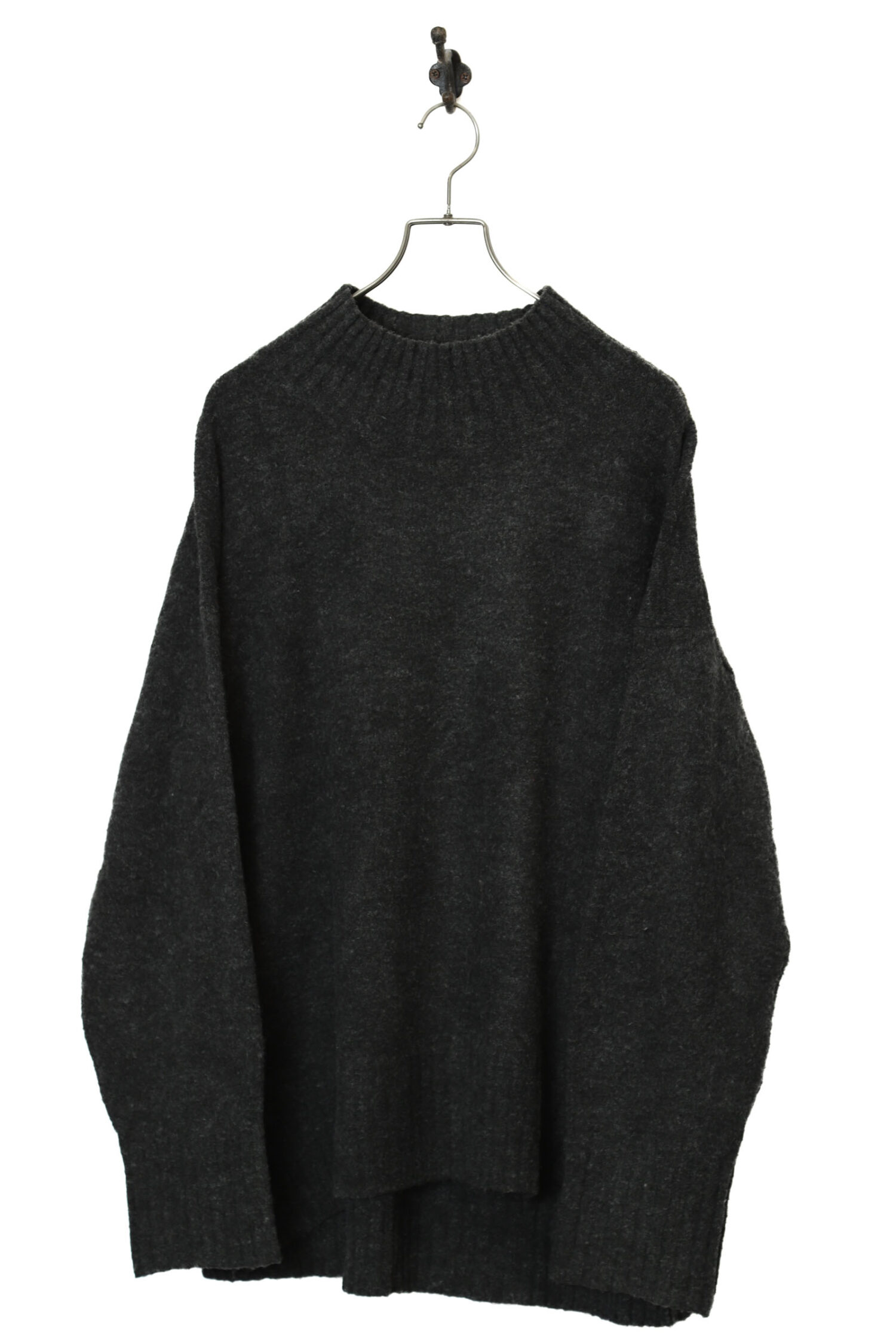 VINTAGE MOCK-NECK KNITED SWEATER/XL