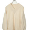VINTAGE V-NECK KNITED SWEATER/XL
