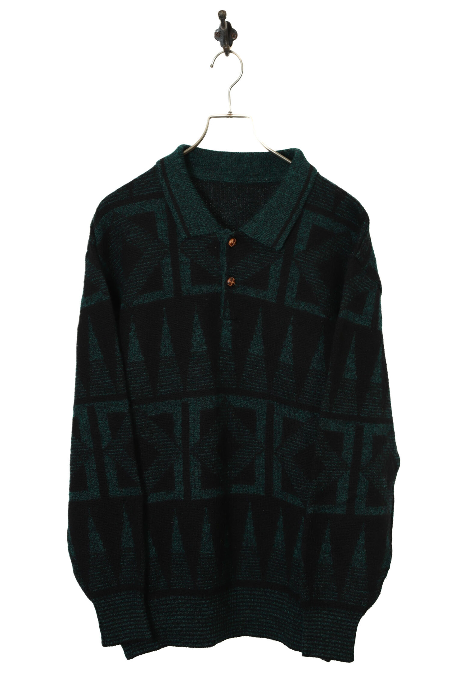 VINTAGE KNITTED PULL-OVER SWEATER/XL