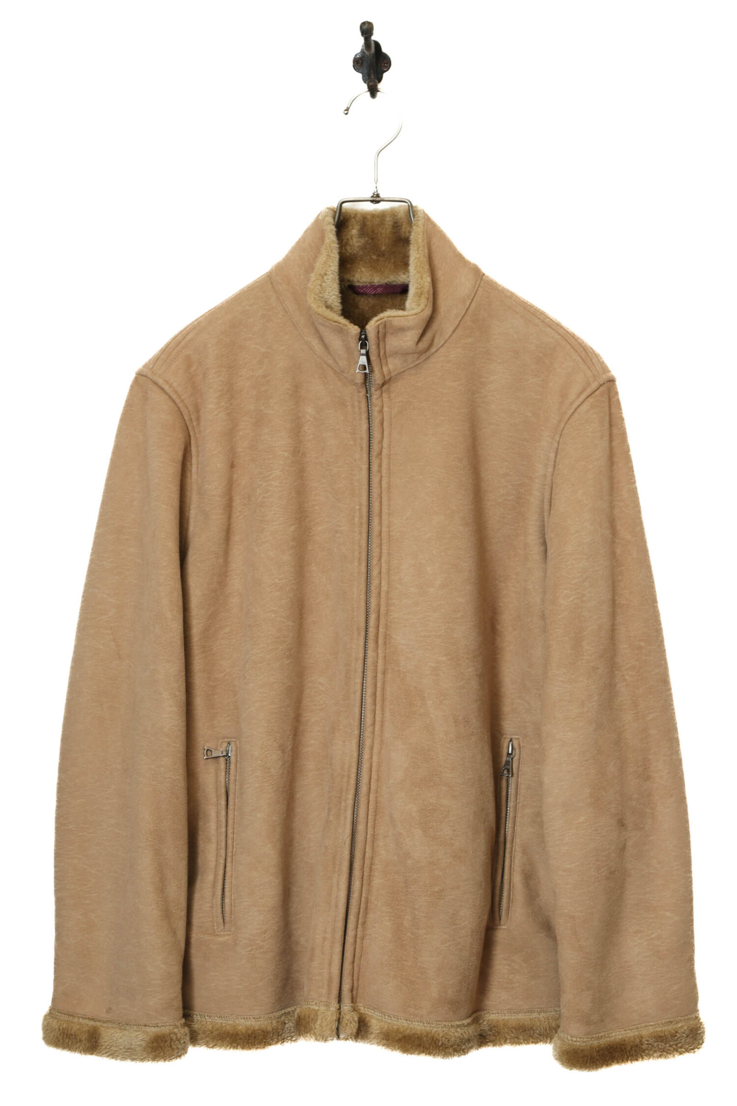 VINTAGE FAKE MOUTON JACKET/M