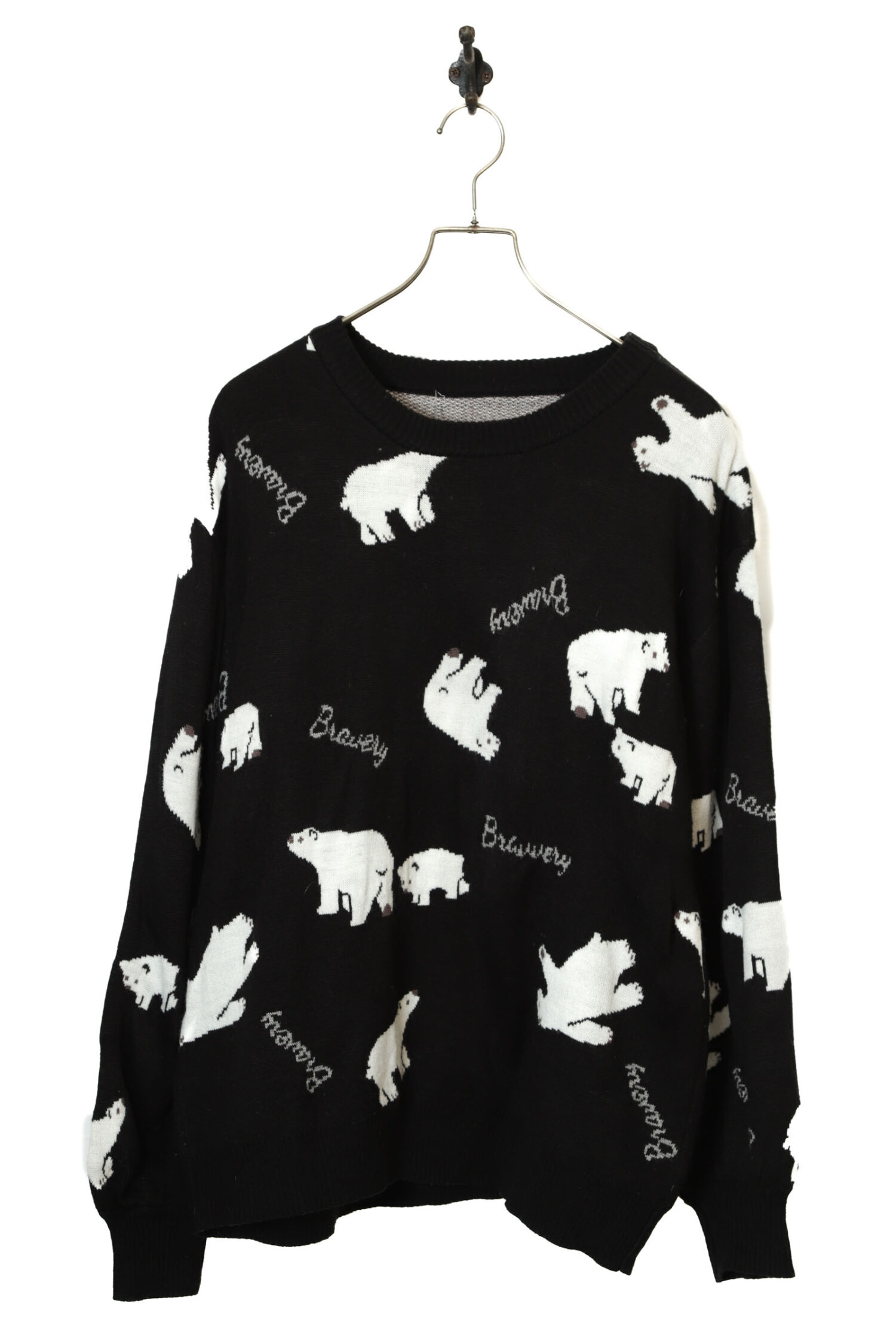 VINTAGE KNITTED SWEATER/L
