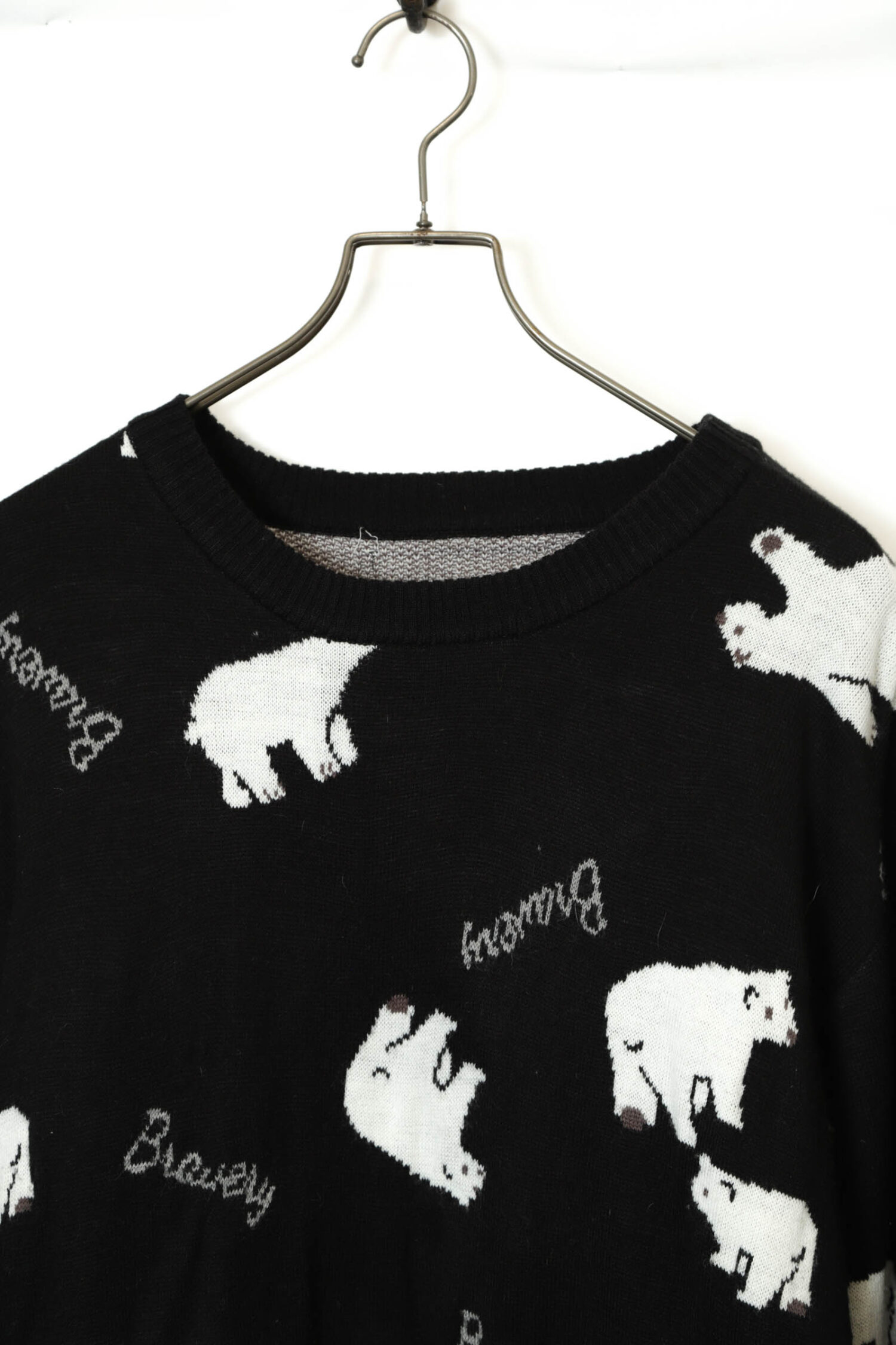 Alternative view of VINTAGE KNITTED SWEATER/L