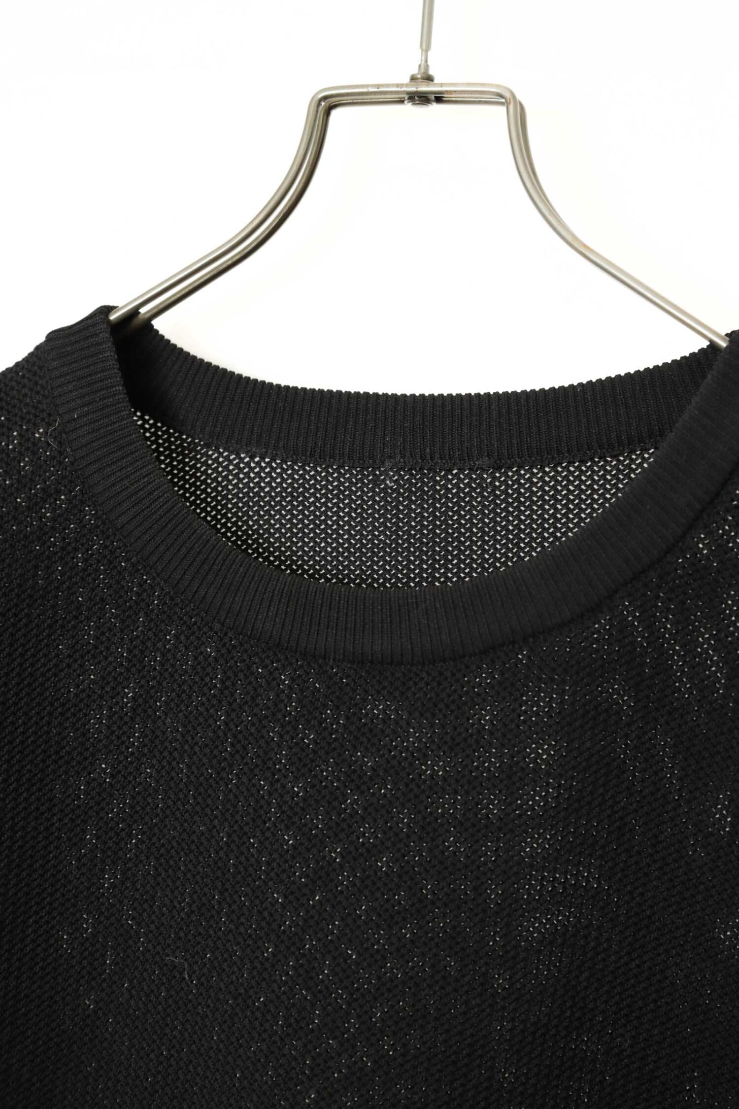 Alternative view of VINTAGE MESH KNITED SWEATER/XL