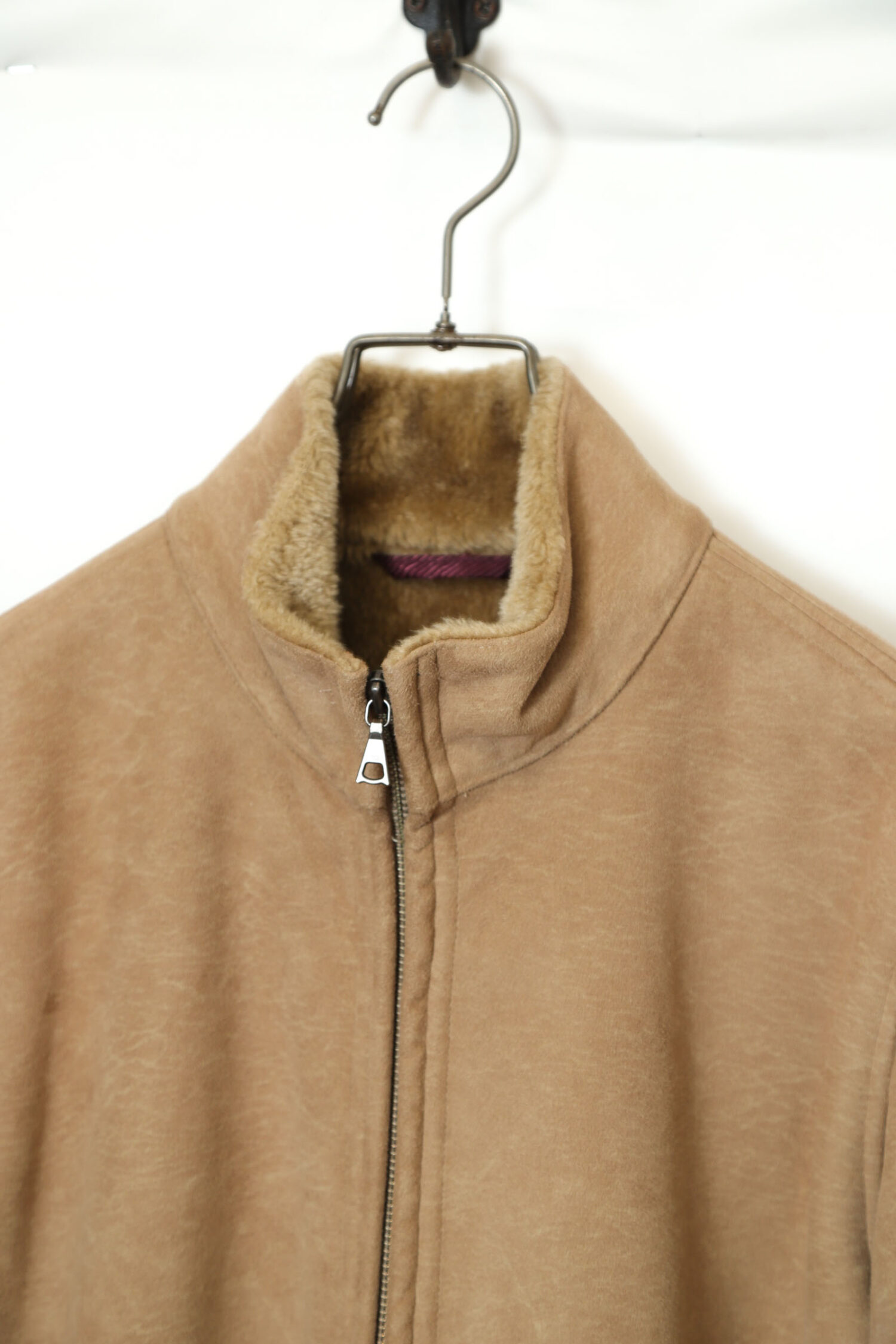 Alternative view of VINTAGE FAKE MOUTON JACKET/M