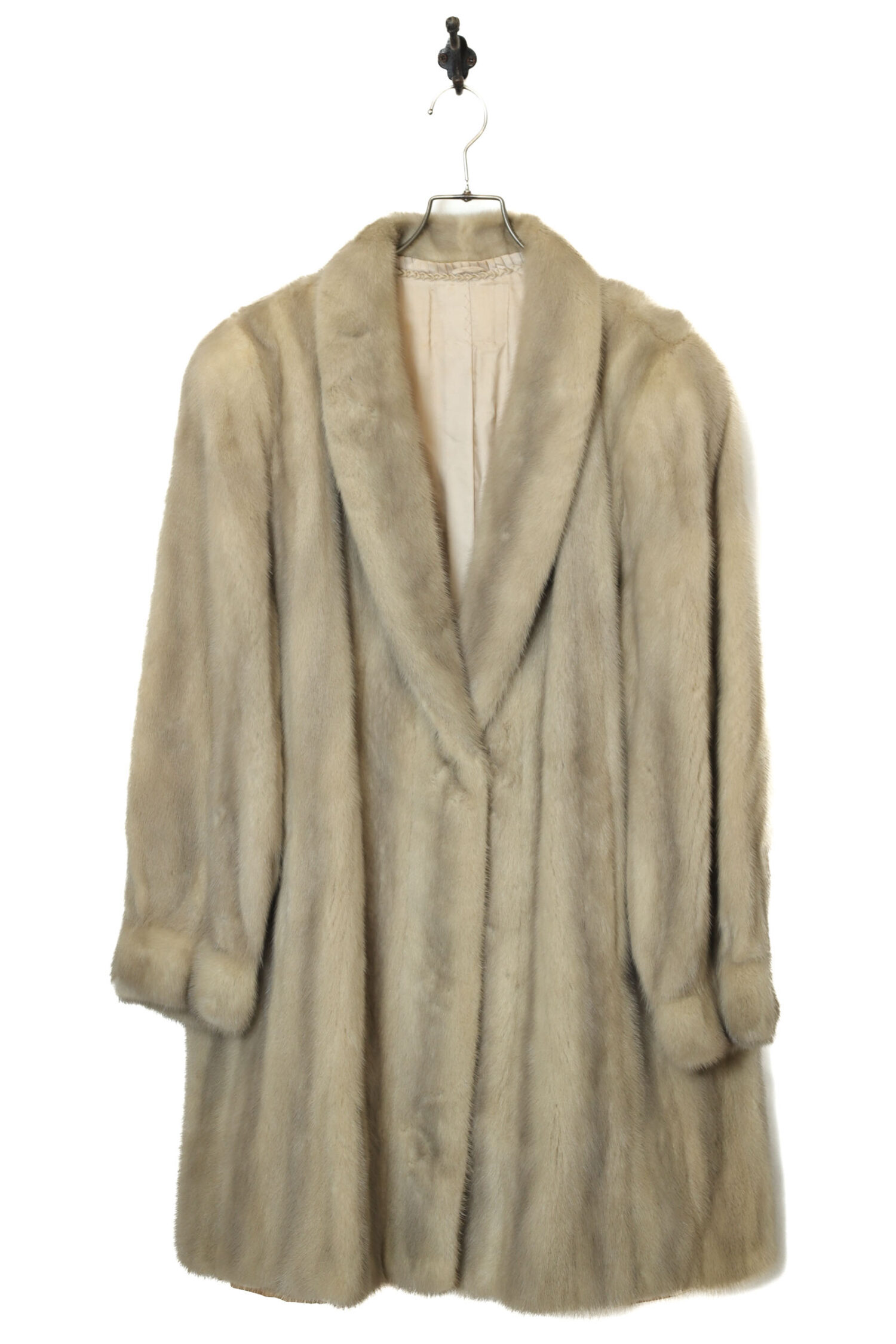 USED SAGA MINK FUR COAT/XL