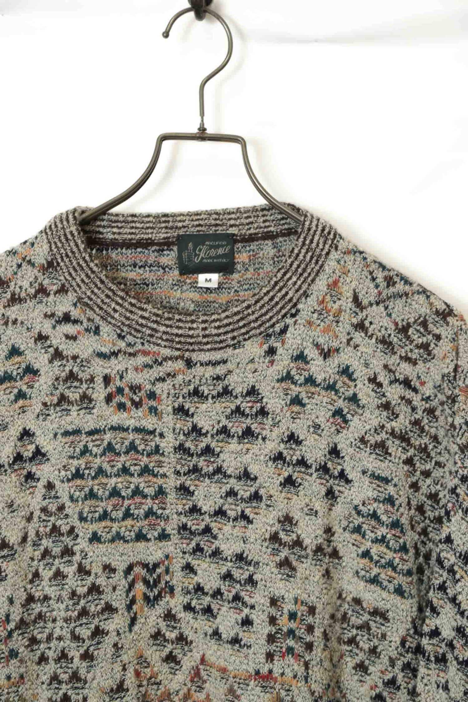 Alternative view of VINTAGE KNITTED SWEATER/MADE IN ITALY/XL