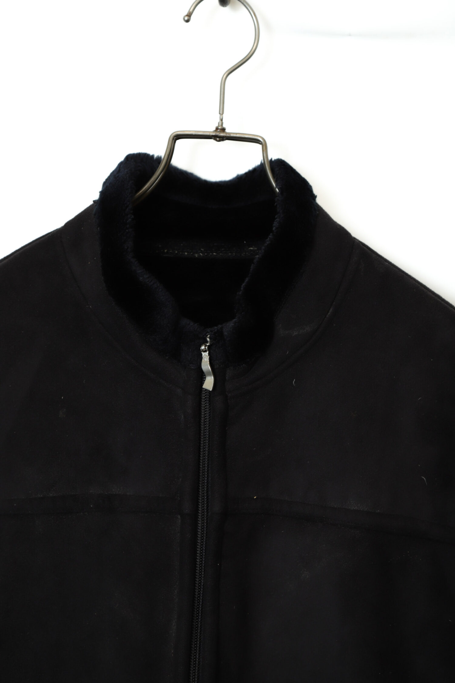 Alternative view of VINTAGE FAKE MOUTON BOA JACKET/L