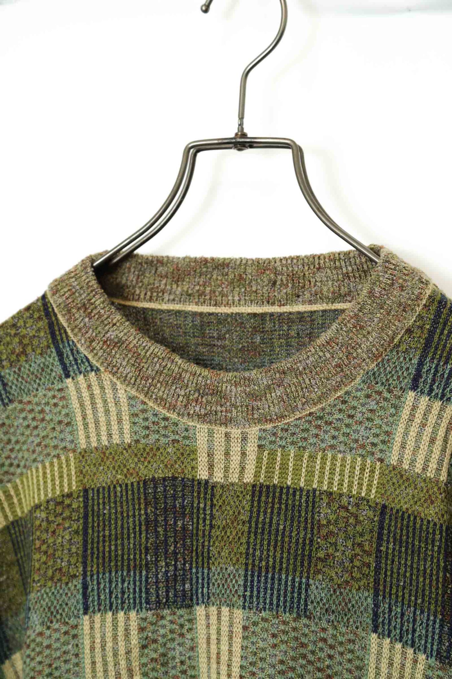 Alternative view of VINTAGE PATTERN KNITED SWEATER/M