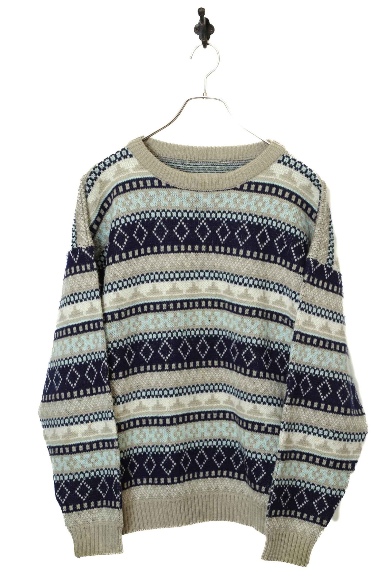 VINTAGE KNITTED SWEATER/XL