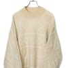 VINTAGE PATTERN KNITED SWEATER/XL