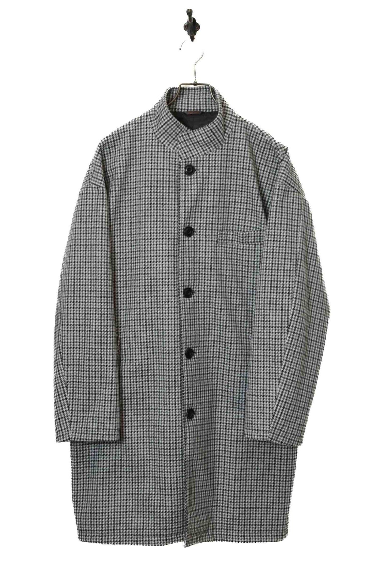 VINTAGE STAND COLLAR COAT/L